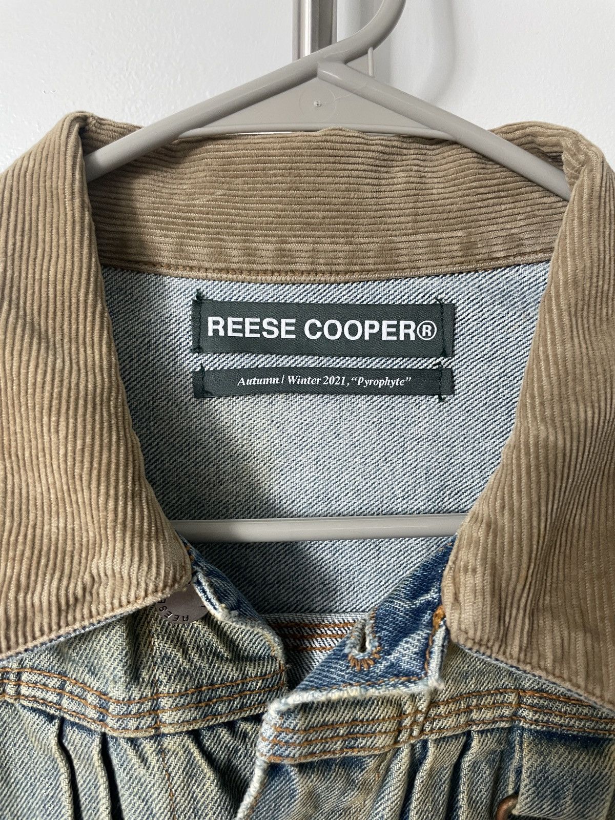 Reese Cooper REESE COOPER Trucker-Style Denim Jacket Size US S / EU 44-46 / 1 - 5 Thumbnail