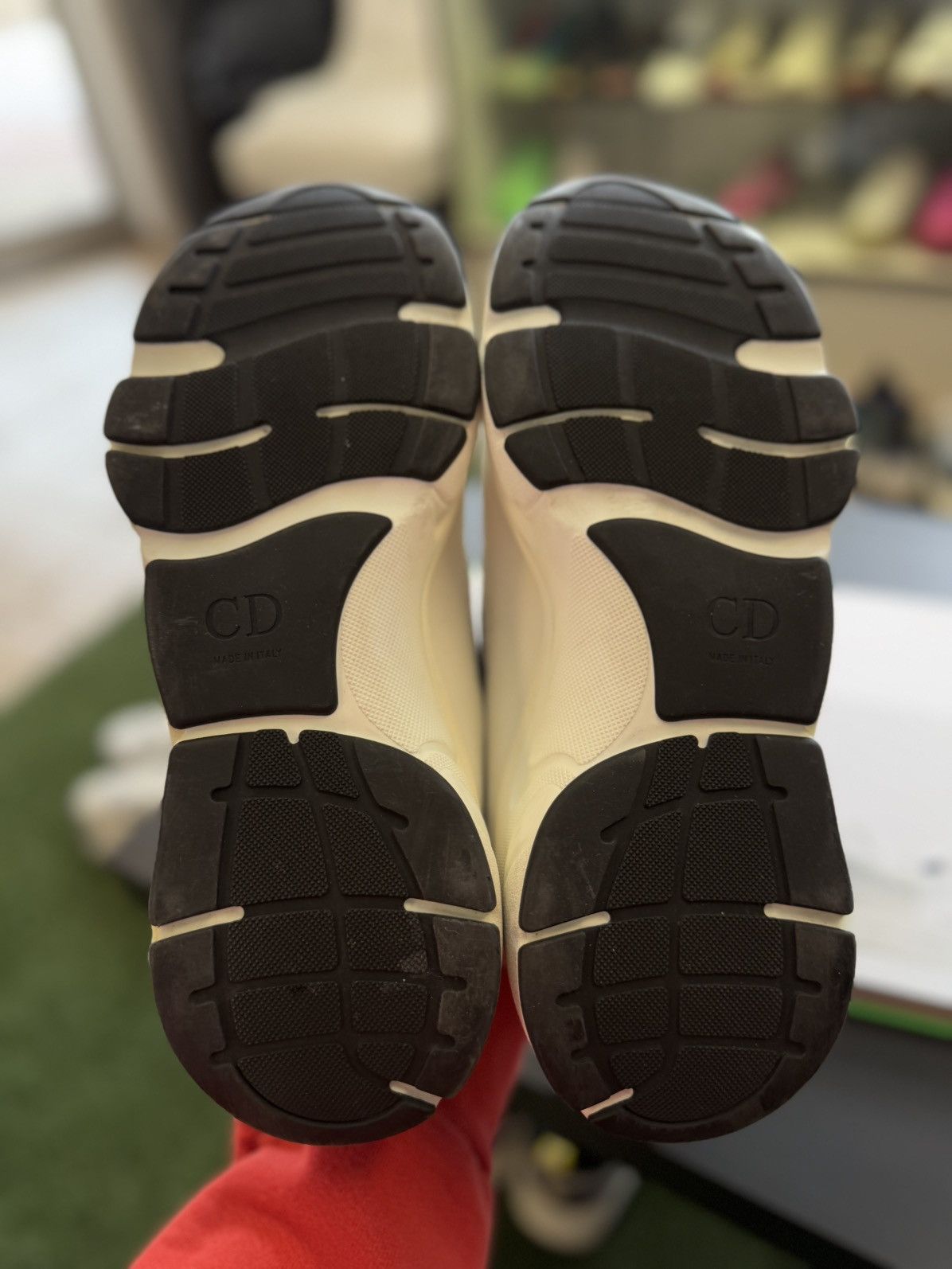 Dior Dior B22 White Sneakers Size 43EU/10US Discontinued Size US 10 / EU 43 - 12 Thumbnail