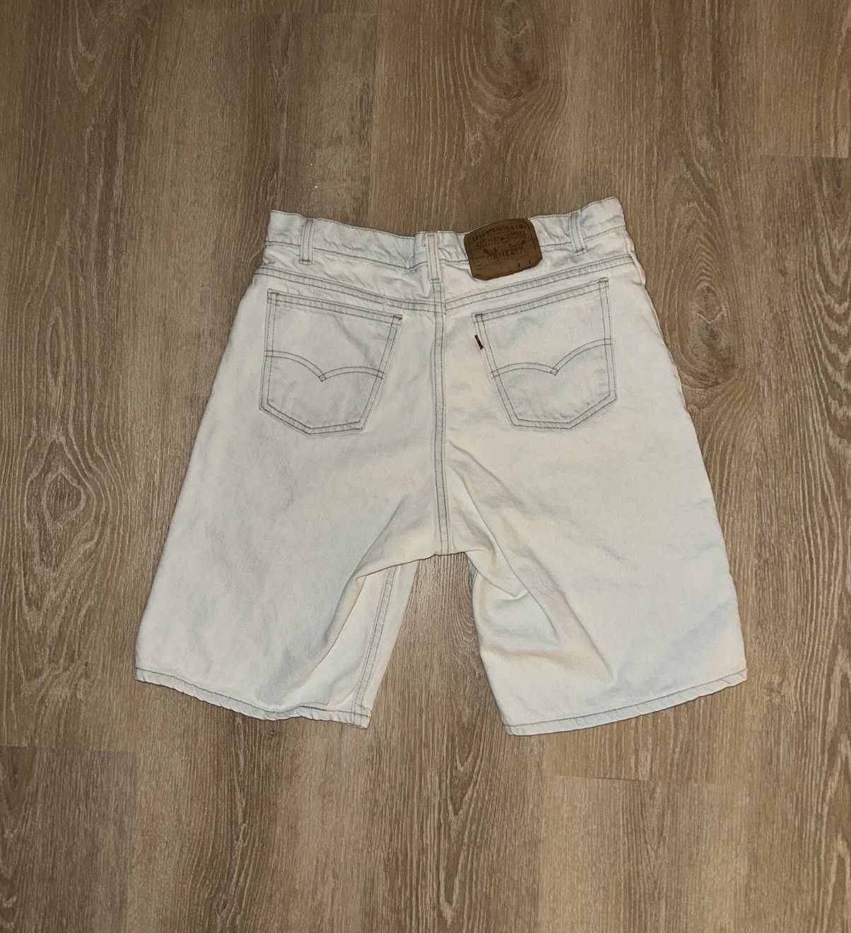 Levi's × Vintage Vintage 90’s Brown Tab Levi’s Jean Shorts Size 34 Size US 34 / EU 50 - 2 Thumbnail