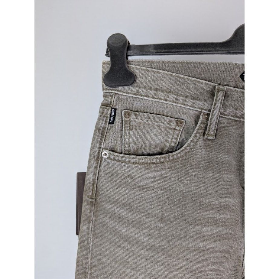 Tom Ford o1rshd1 Denim Jeans in Khaki Size US 30 / EU 46 - 6 Thumbnail
