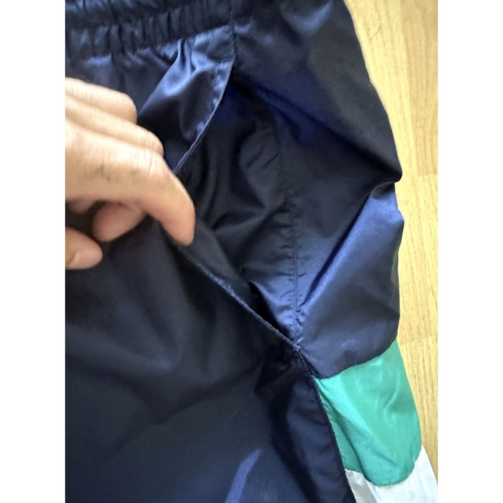 Adidas VINTAGE Adidas Track Pants Men Size XL Blue Windbreaker Baggy 80s Made In Taiwan Size US 36 / EU 52 - 5 Thumbnail