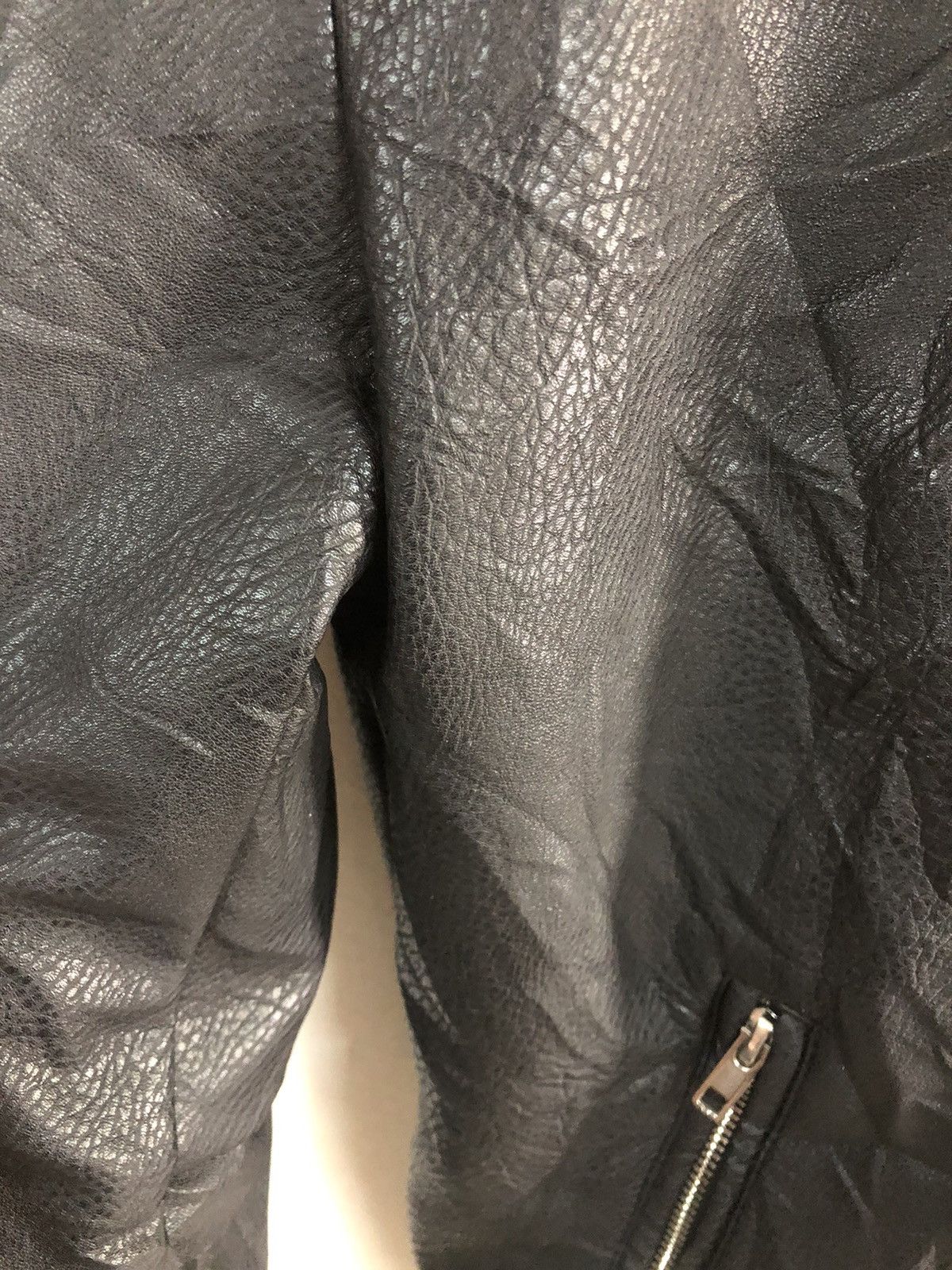 Designer × Japanese Brand vintage Y2K Leather Jacket Dress Volume Punk Design Size US M / EU 48-50 / 2 - 3 Thumbnail