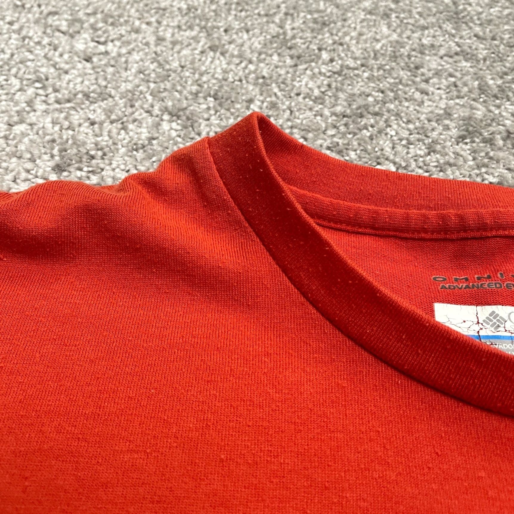 Vintage Columbia Omni Wick Tee Shirt Mens Medium Red Long Sleeve Crew Neck Outdoor Top Size US M / EU 48-50 / 2 - 6 Thumbnail