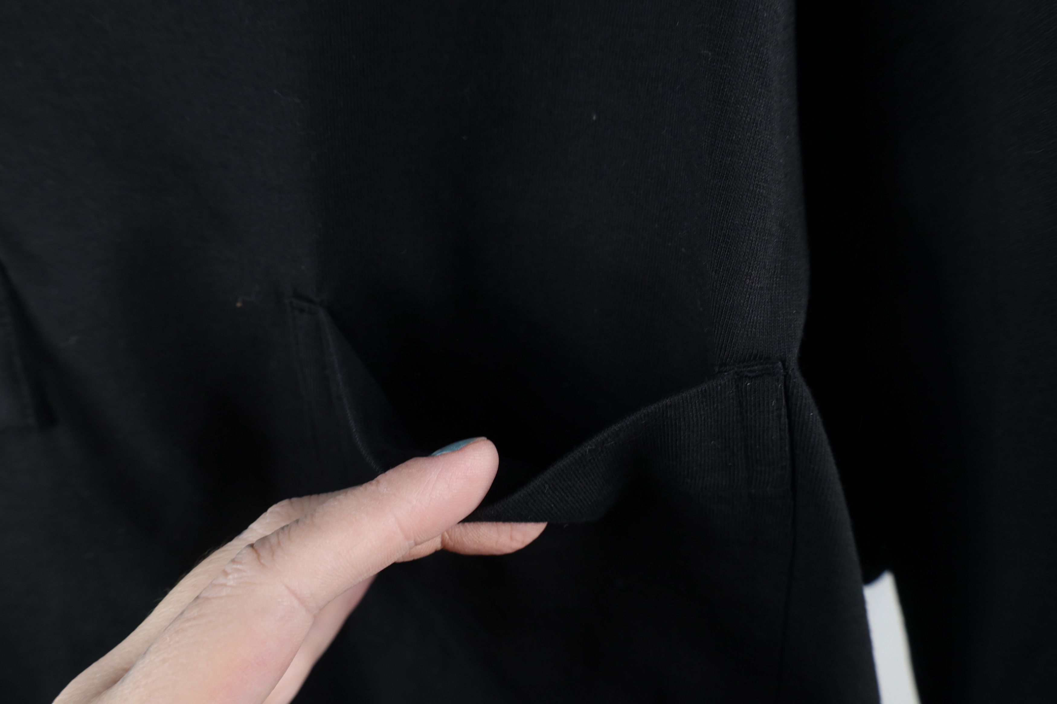 Vintage Deadstock Vintage 90s Streetwear Collared Polo Shirt Black Size US L / EU 52-54 / 3 - 4 Thumbnail