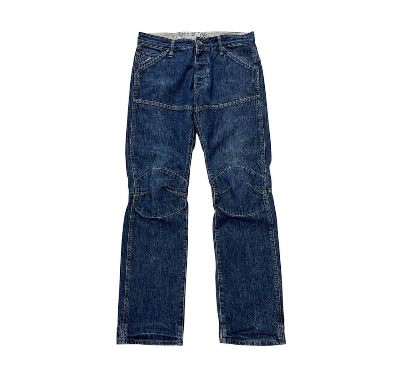 G-Star Vintage G-Star Raw y2k denim buckle back jeans elwood narrow Size US 32 / EU 48 - 2 Thumbnail