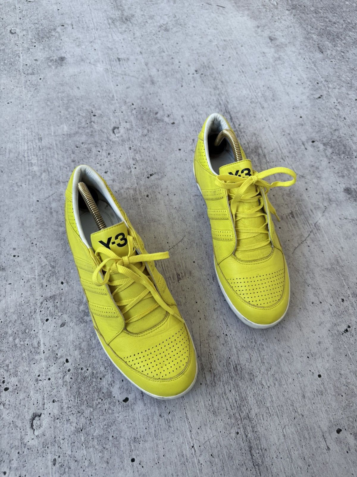 Adidas × Y-3 × Yohji Yamamoto Adidas Yohji Yamamoto Y-3 Honja Leather Trainers Shoes Size US 9 / EU 42 - 2 Thumbnail