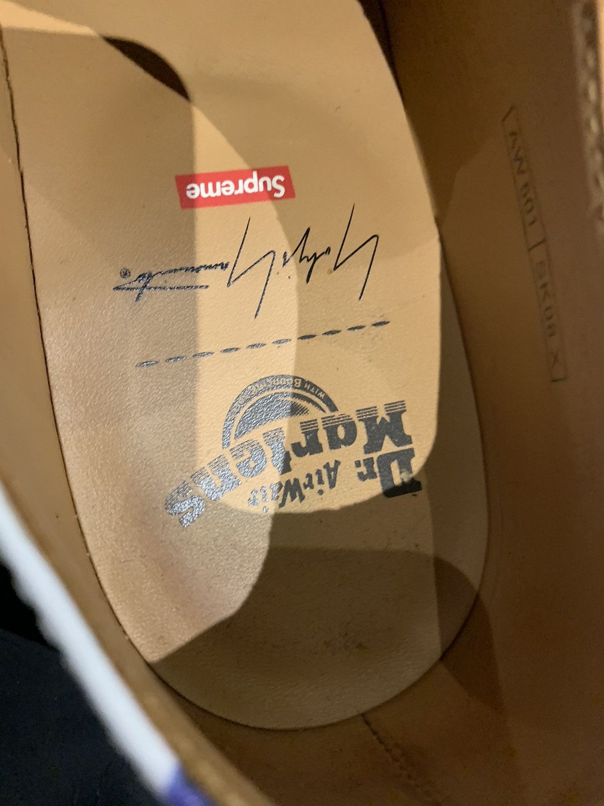 Dr. Martens × Supreme × Yohji Yamamoto Supreme x Yohji Yamamoto Doc Martens White Size US 10 / EU 43 - 9 Thumbnail