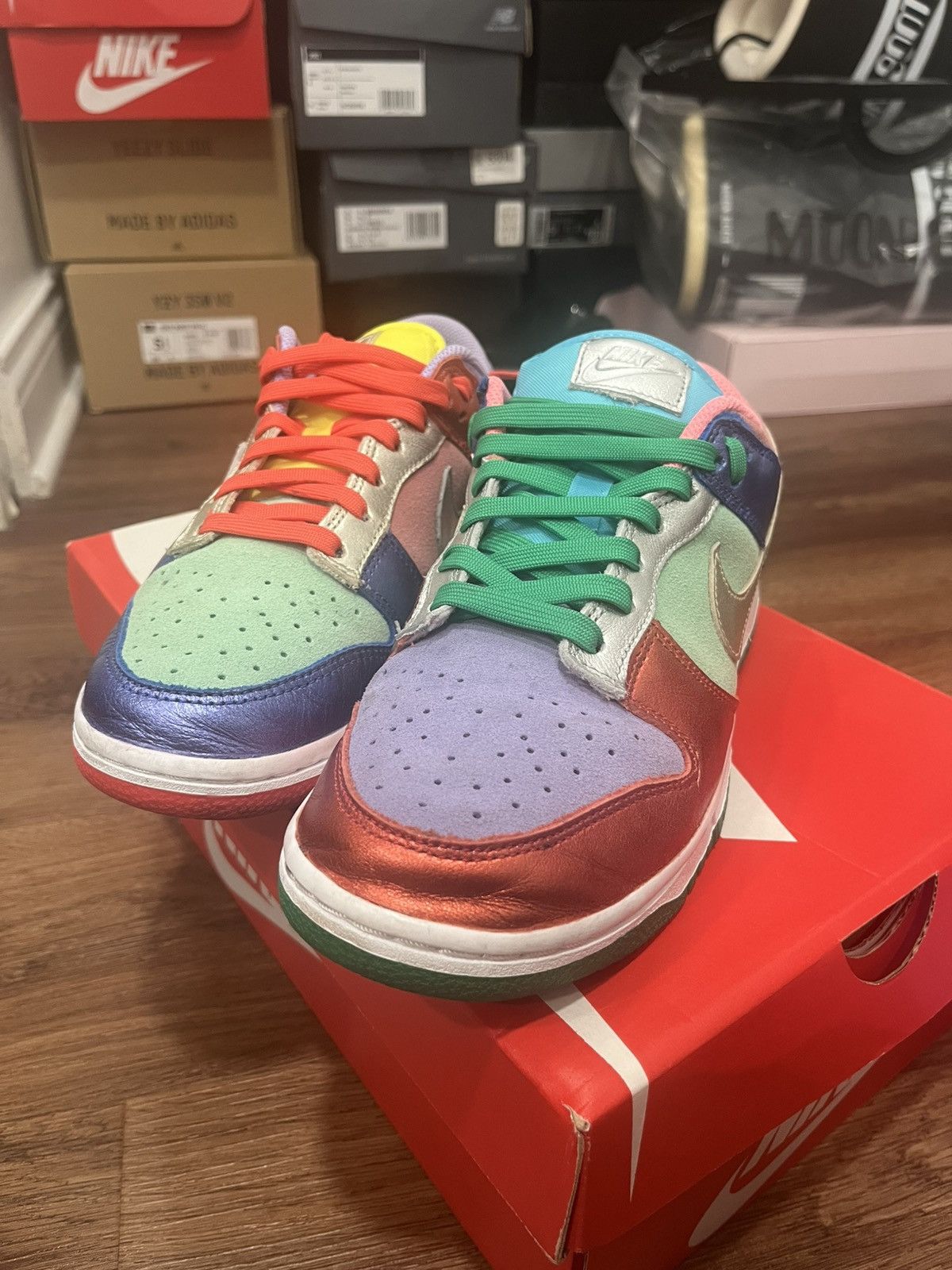 Nike Wmns Dunk Low “Sunset Pulse” size 8 Size US 8 / IT 38 - 3 Thumbnail