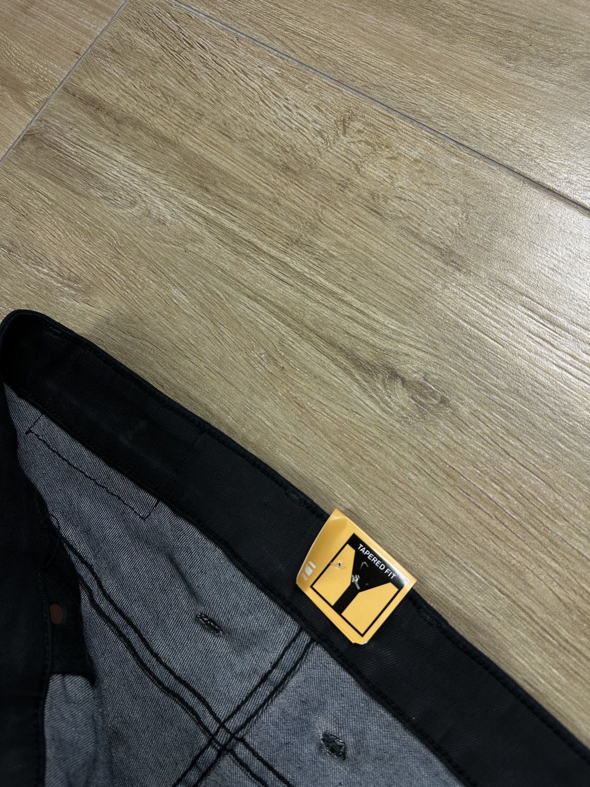 G-Star NEW🏷️ G-Star Raw Revend Super Slim Waxed Denim Jeans Size US 33 - 5 Thumbnail