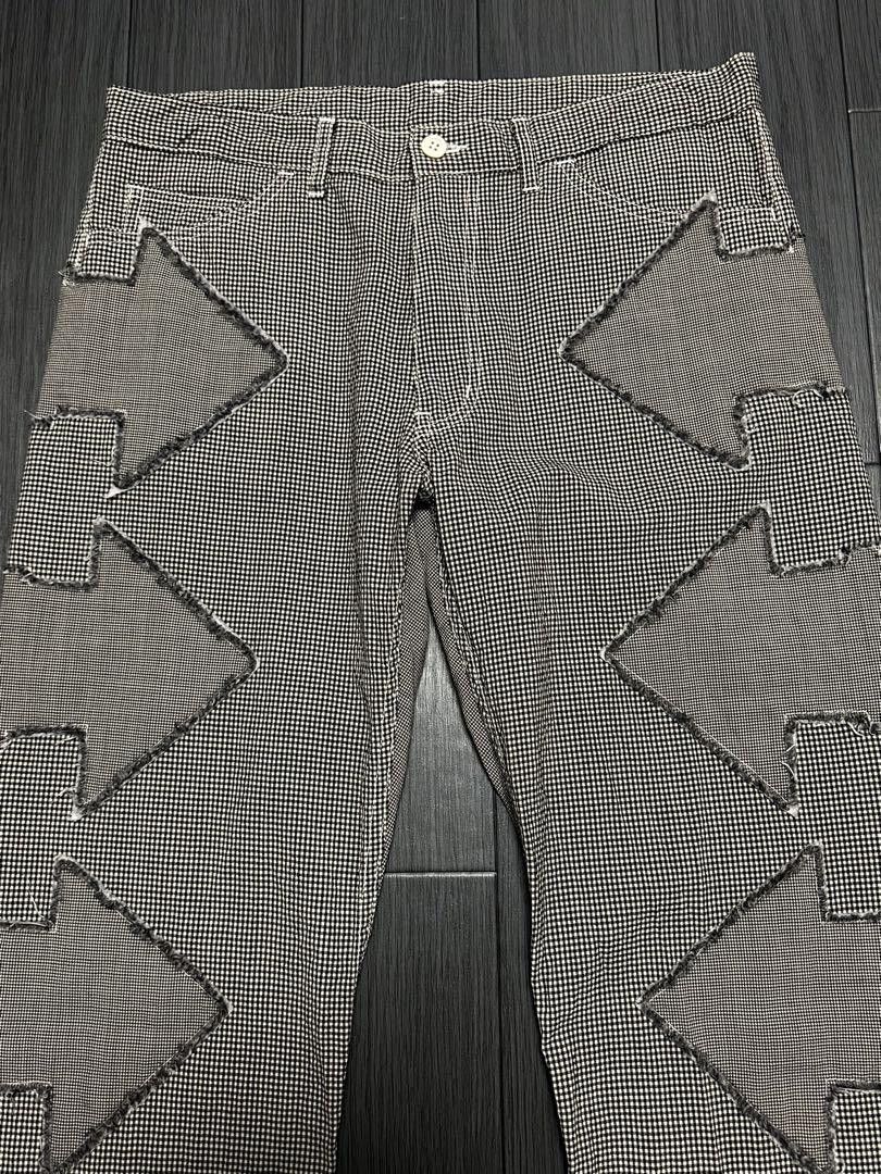 Comme des Garcons × Comme des Garcons Homme Plus SS14 Arrow Patchwork Pants Size US 31 - 3 Thumbnail
