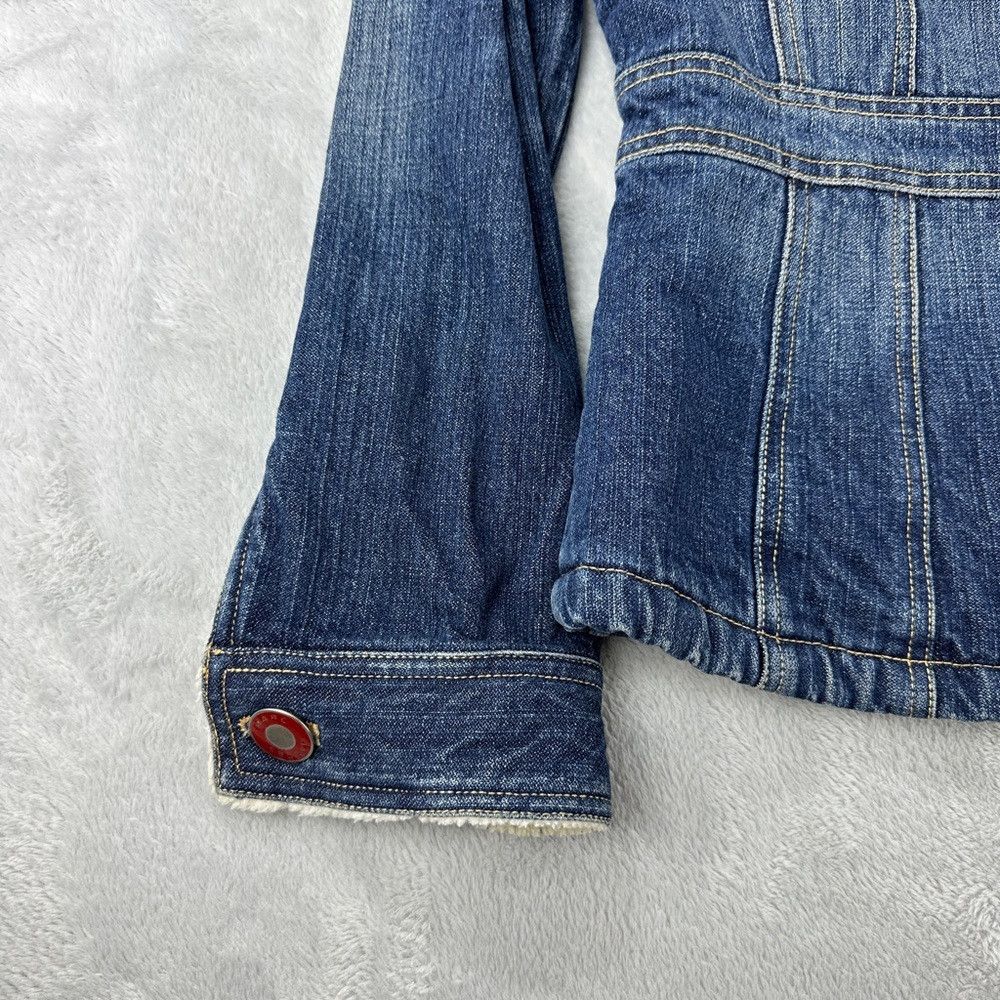 Marc Jacobs Marc Jacobs Vintage Denim Sherpa Jacket Women’s Size S Size S / US 4 / IT 40 - 7 Thumbnail
