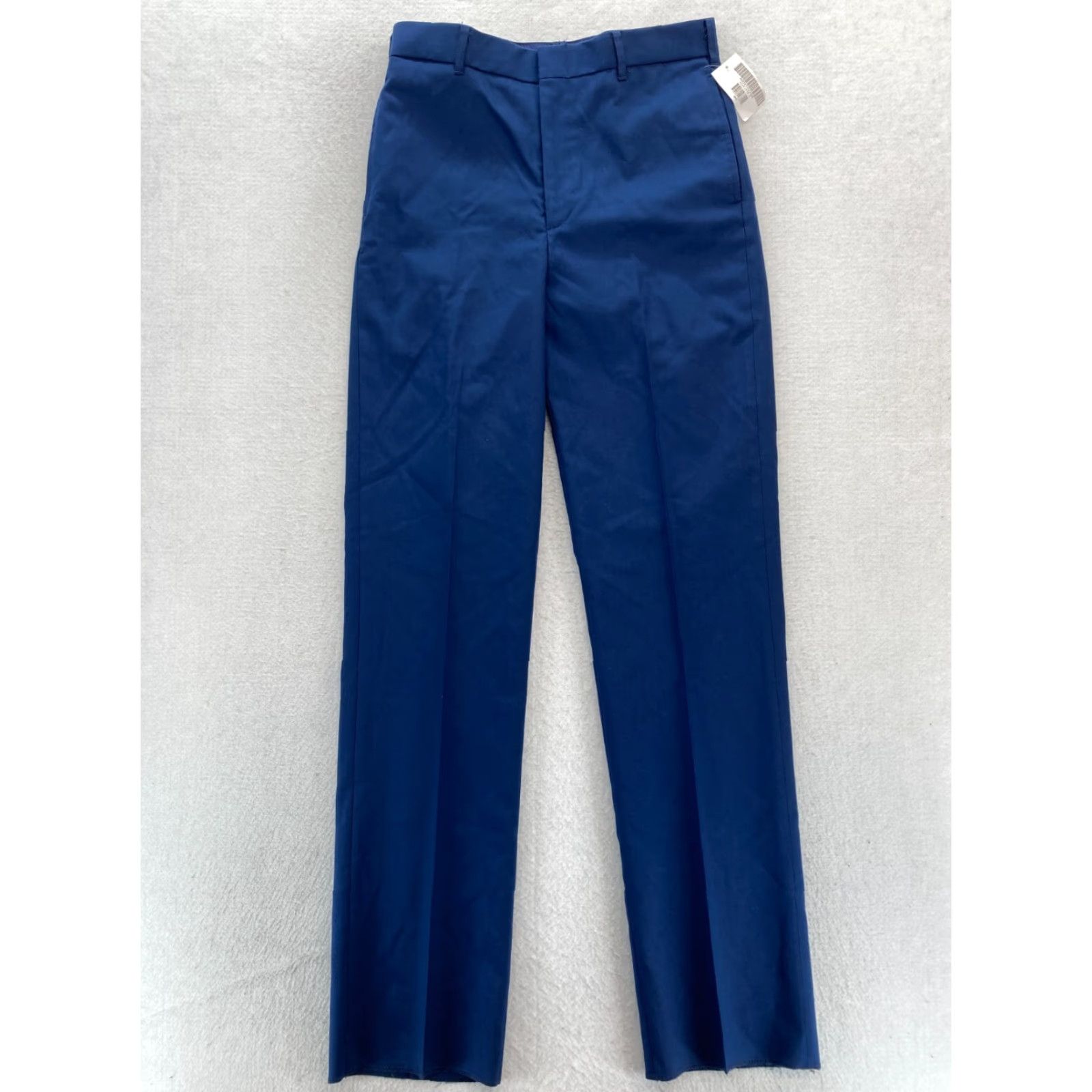 Vintage DSCP US Navy Dress Pants Mens 31 Blue Wool Blend Straight Leg Military Army NWT Size US 31 - 2 Thumbnail