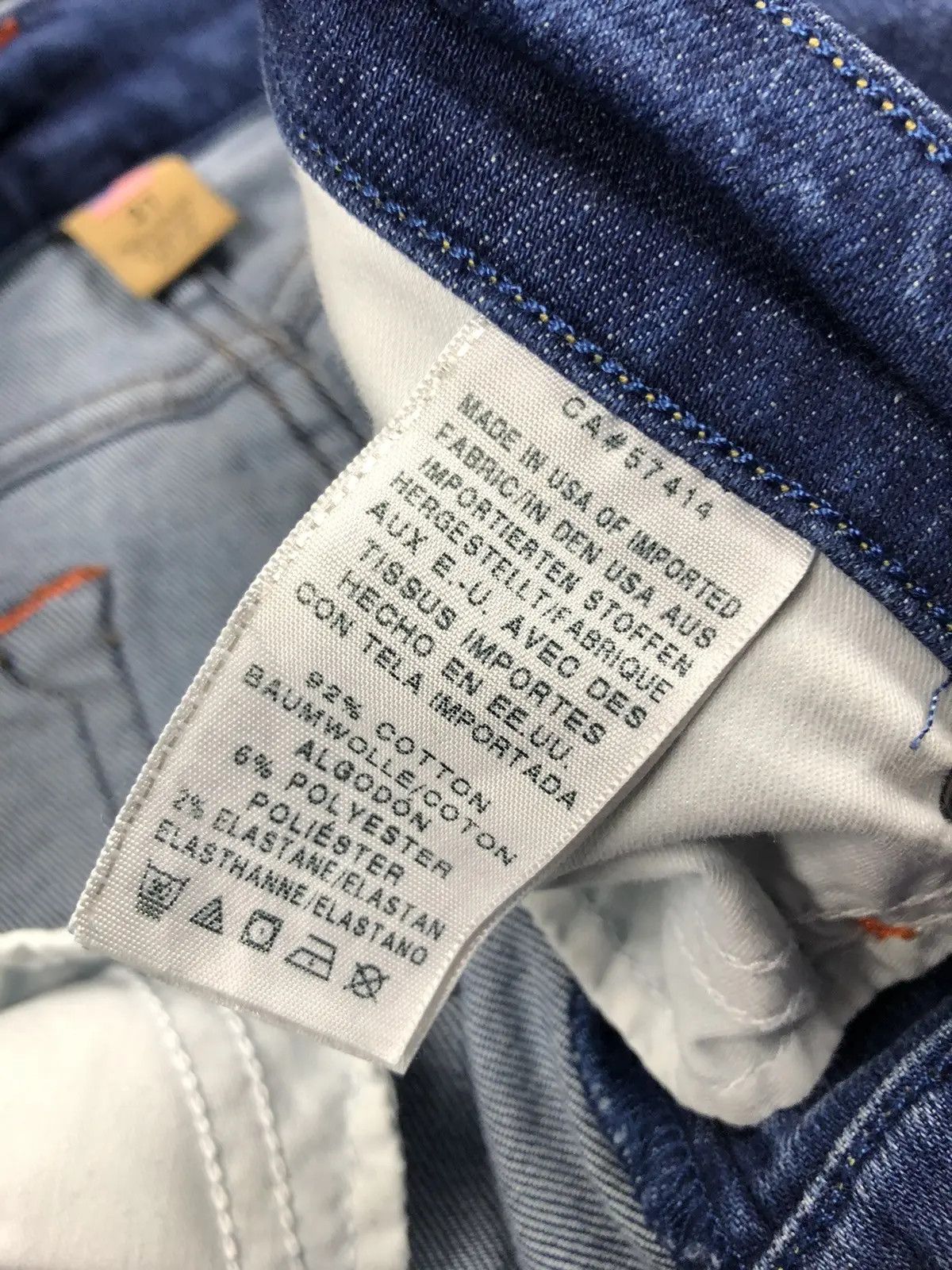True Religion TRUE RELIGION Big Logo Denim Jeans Made in USA Streetwear Size 31" - 11 Thumbnail