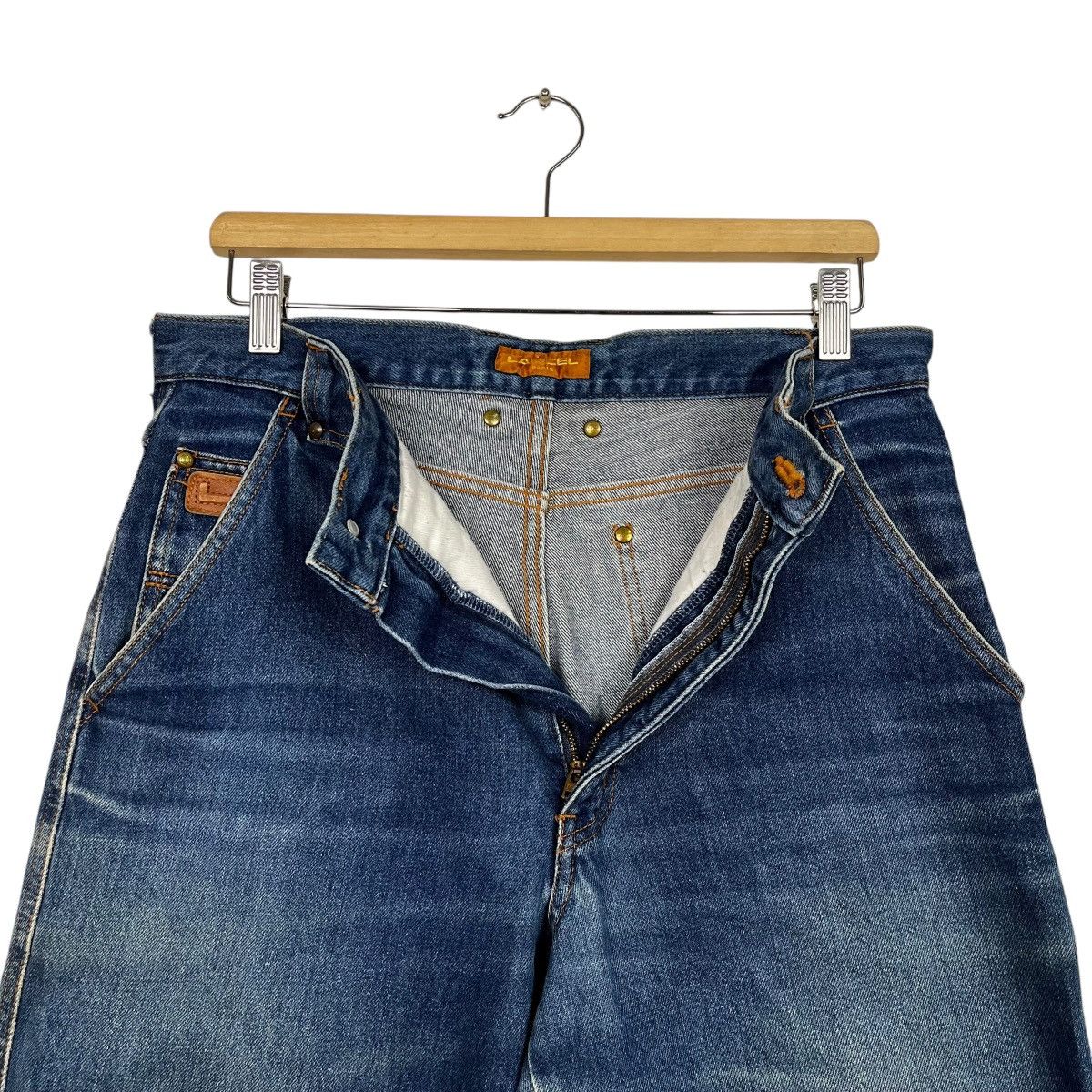 Lancel Vintage Lancel Baggy Denim Jeans Size US 32 / EU 48 - 15 Thumbnail