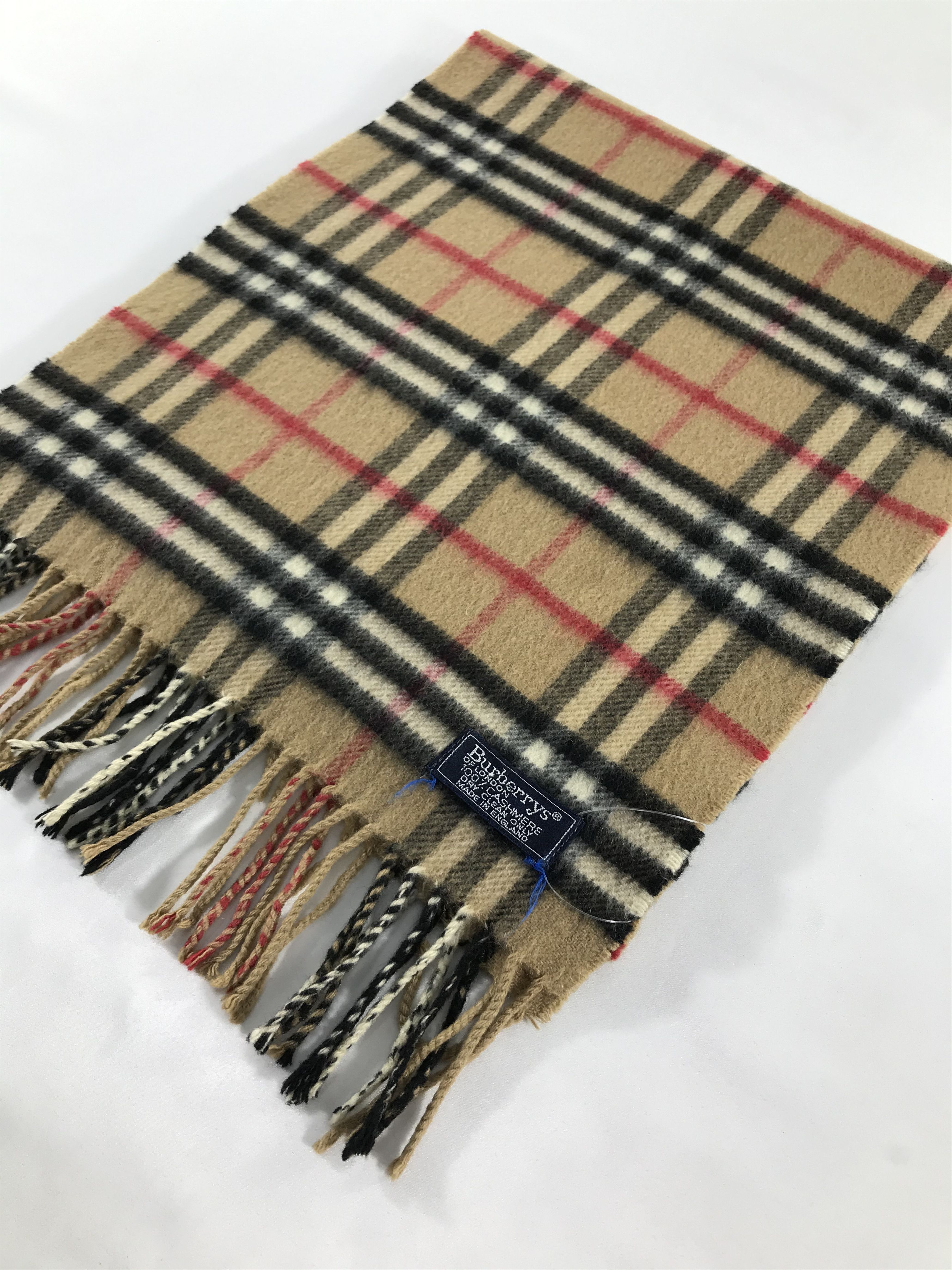 Burberry Vintage Burberry Scarf/Muffler/Neckwear MF1412 Size ONE SIZE - 3 Thumbnail