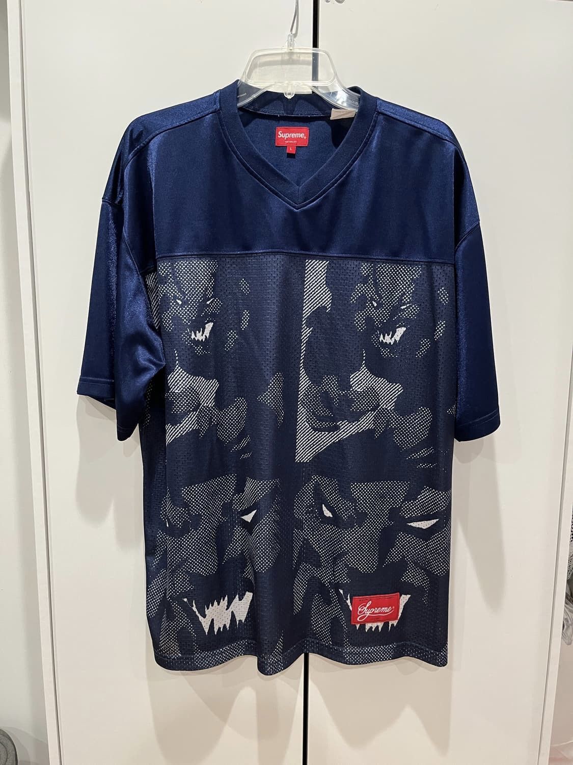 Supreme L S Football Top | Grailed