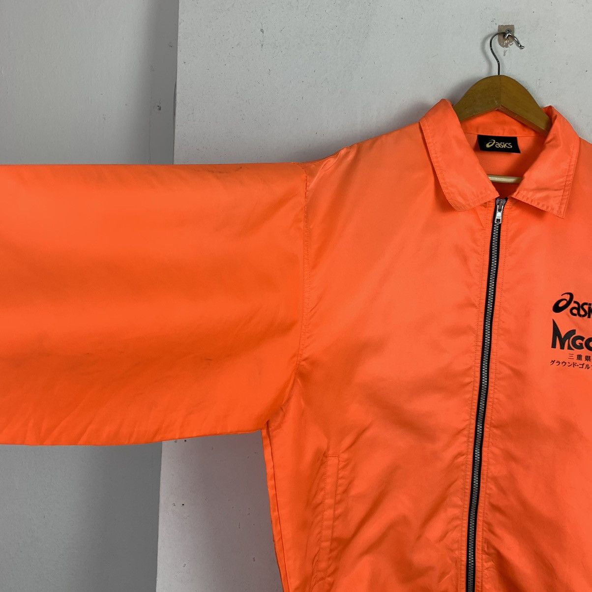 Asics × Vintage Vintage Asics staff Fullzipper Light Jacket Size US XXL / EU 58 / 5 - 12 Thumbnail