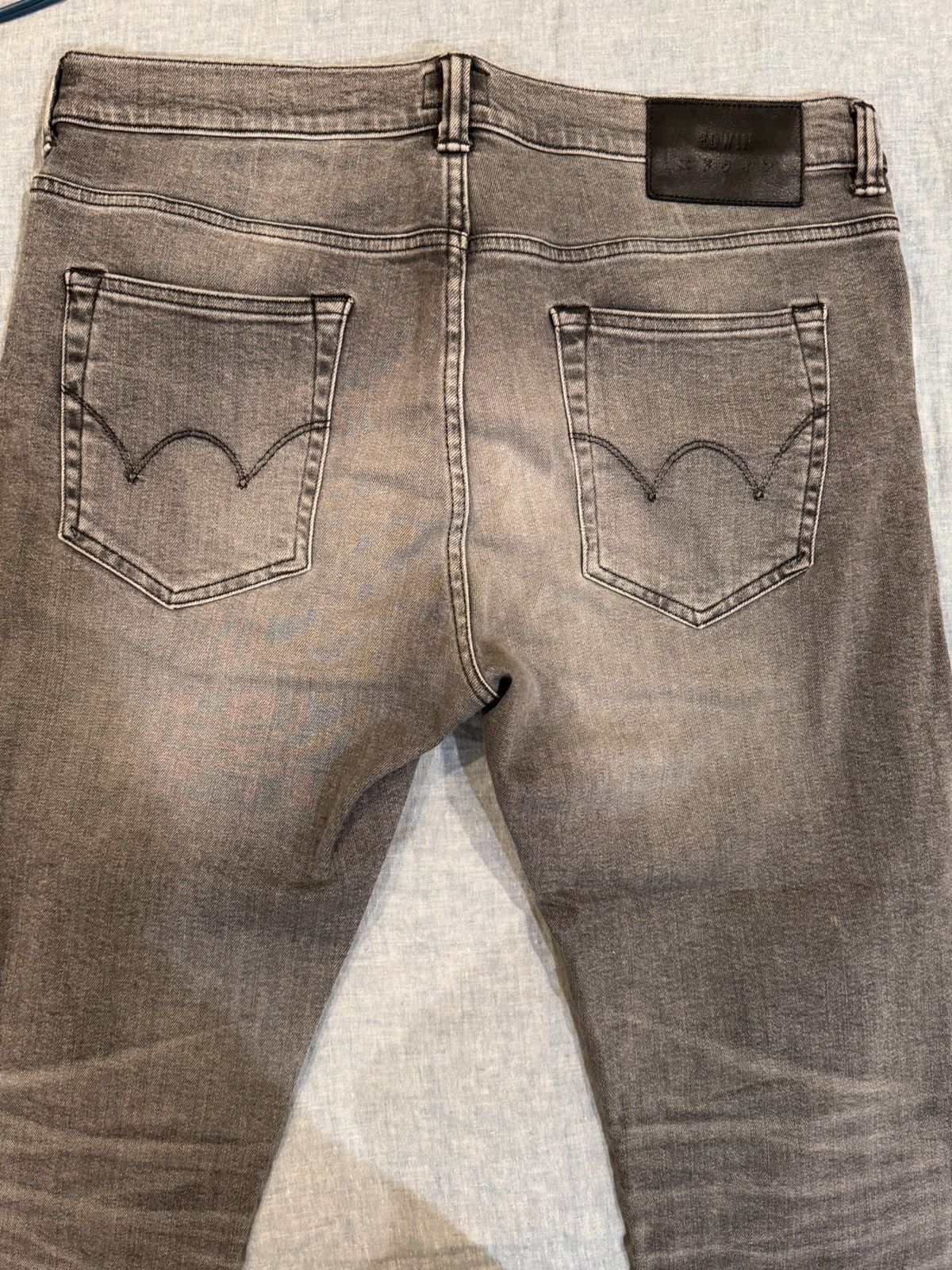 Edwin Faded grey denim pants Size US 33 - 3 Thumbnail