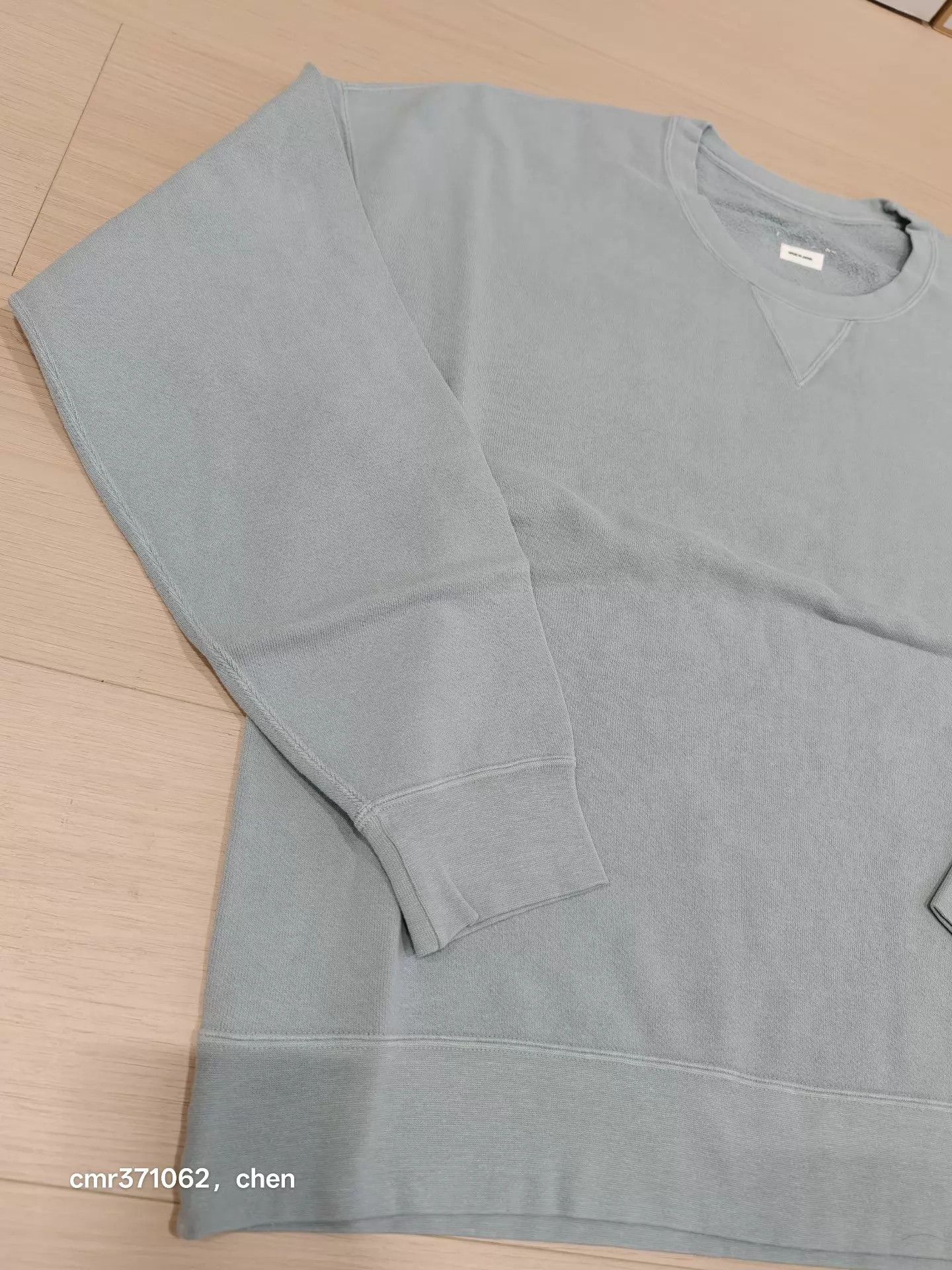 Visvim VISVIM 25SS JUMBO SB SWEAT L/S DMGD lt green US4 Size US XL / EU 56 / 4 - 2 Thumbnail