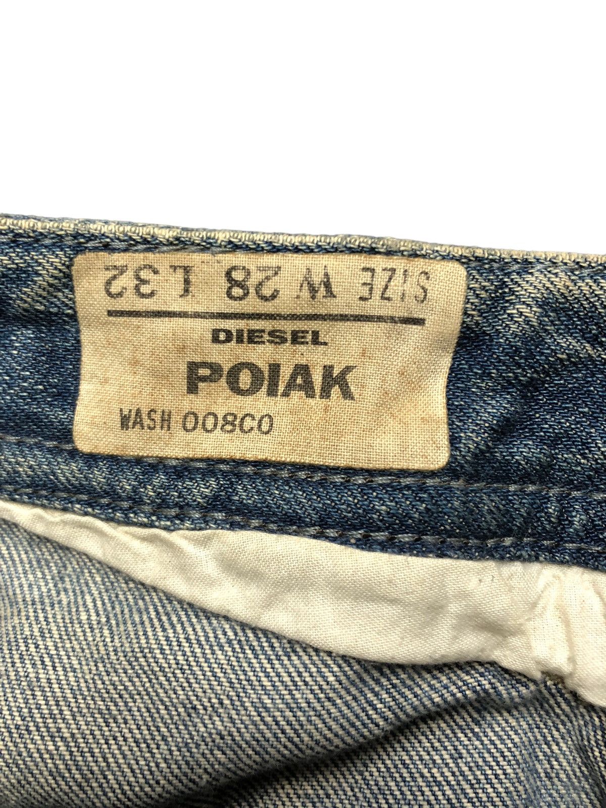 Diesel Vintage Diesel Distressed Dirty Faded Jeans Size US 32 / EU 48 - 16 Thumbnail