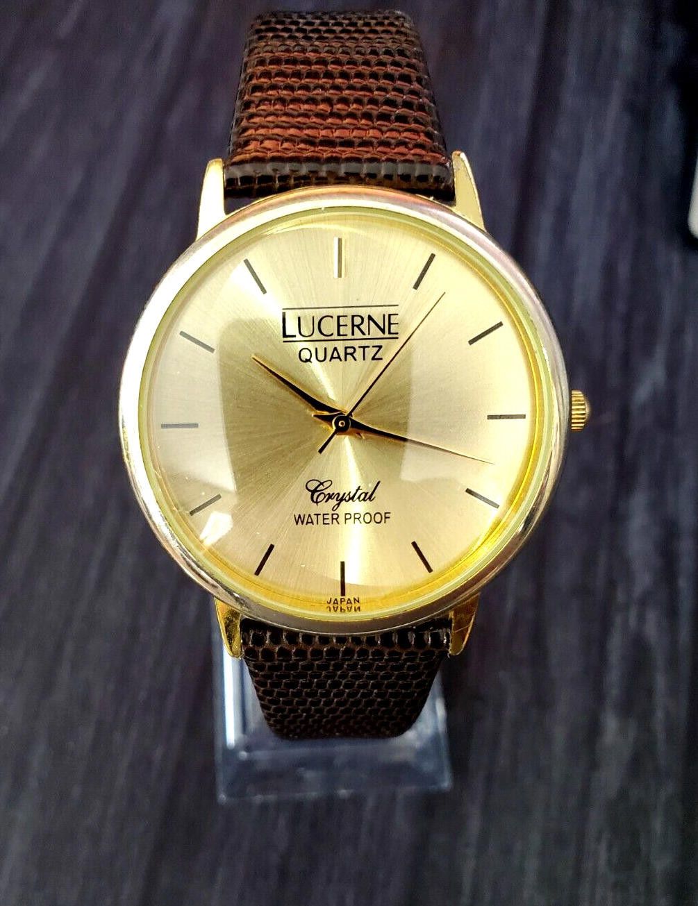 EXTREMELY Rare Vintage Lucerne Swiss Design Split Case Watch