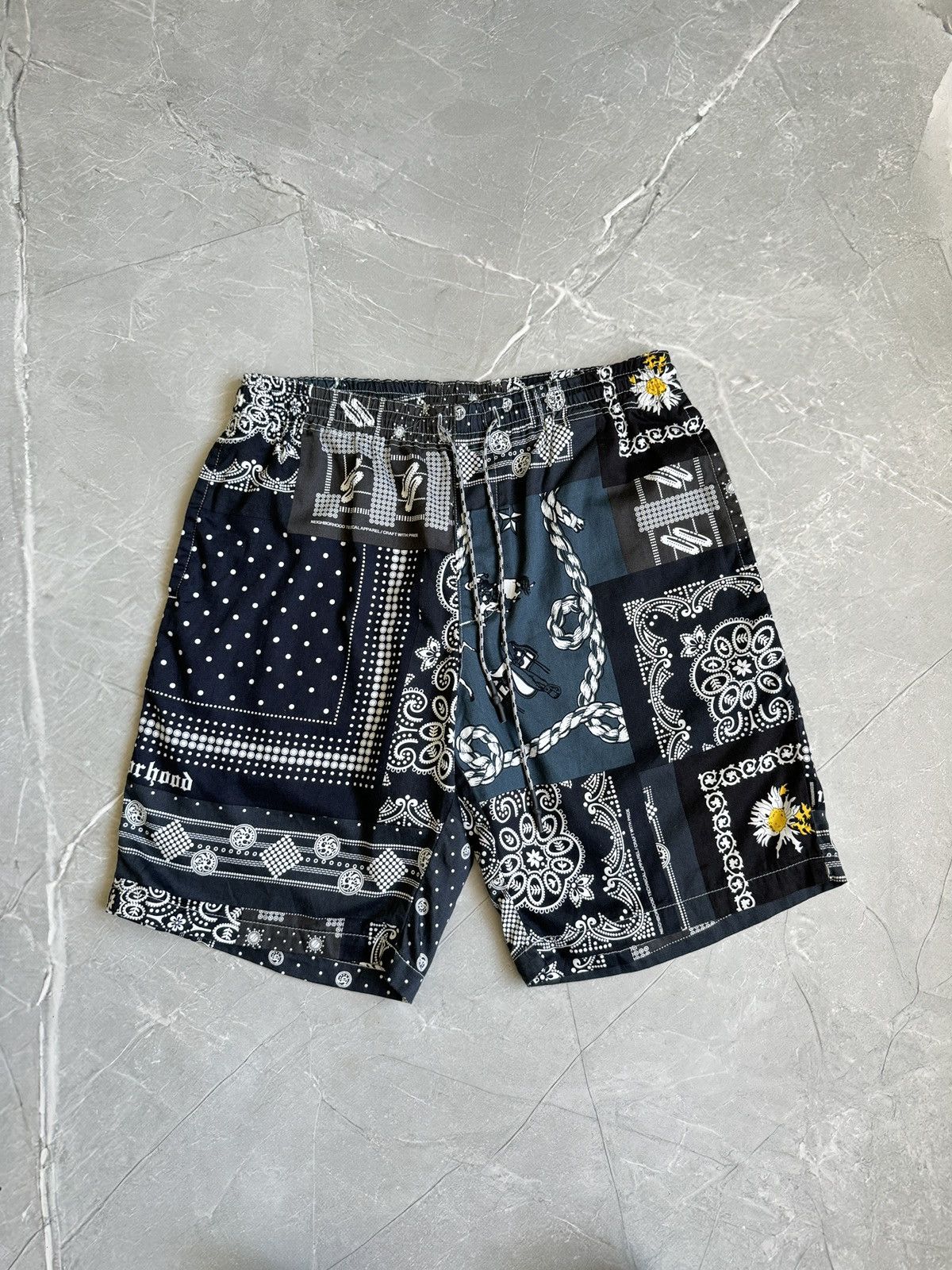 Neighbourhood Bandana Shorts Made in Japan