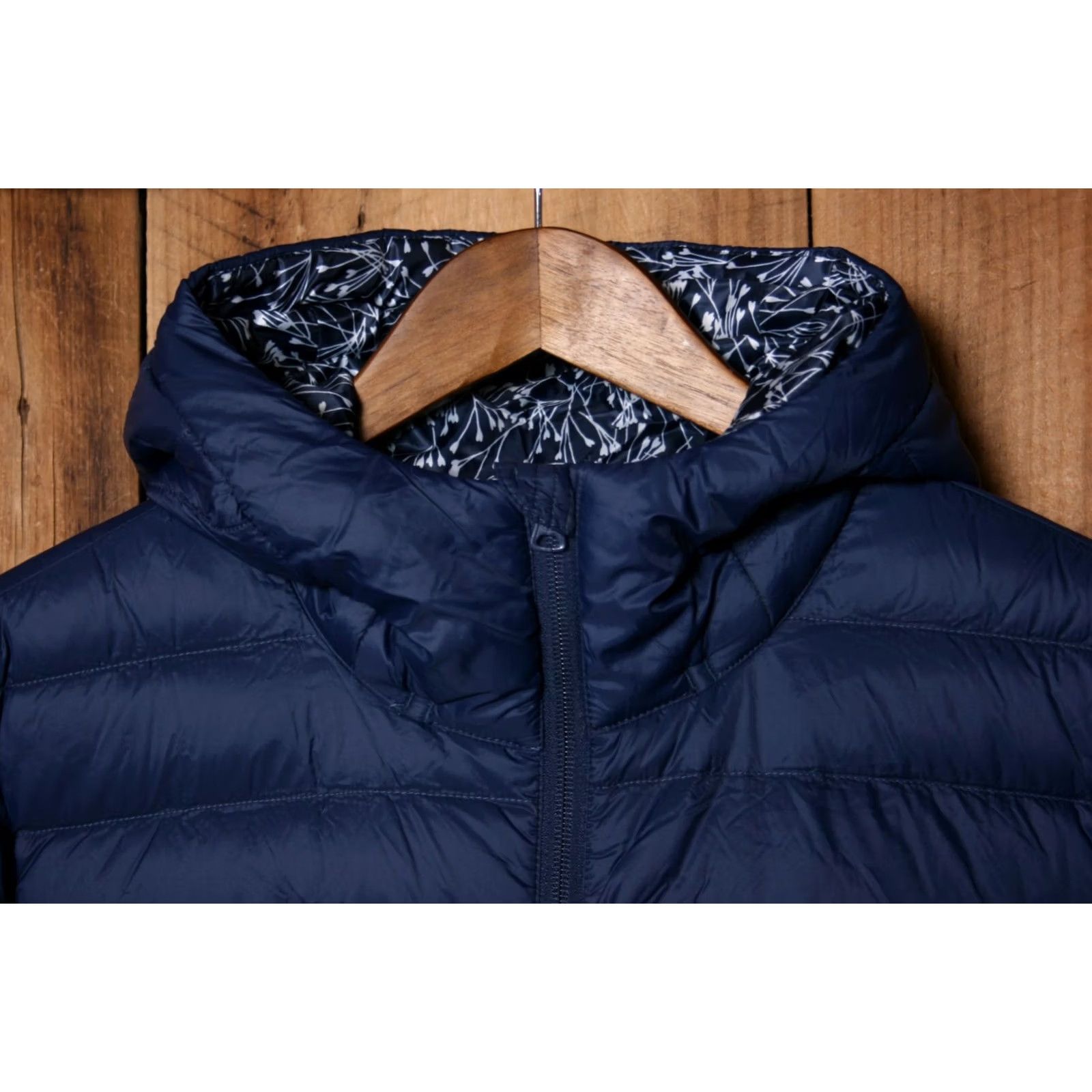 Lands' End Lands' End Wanderweight Ultralight Packable Down Coat Women's XL Blue Nylon Puffer Jacket Size XL/18 Size XL / US 12-14 / IT 48-50 - 2 Thumbnail