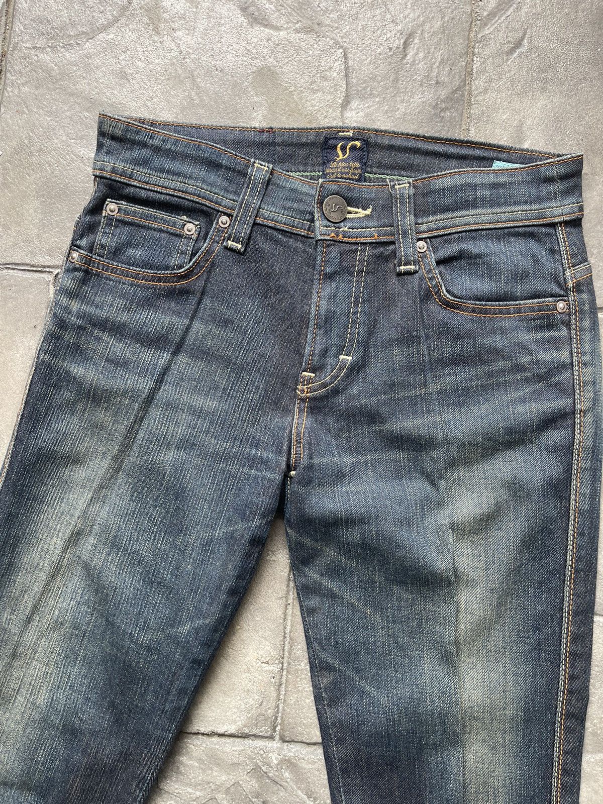 Edwin JAPAN MADE Edwin Something Vienus Jean Flare Size US 27 - 4 Thumbnail