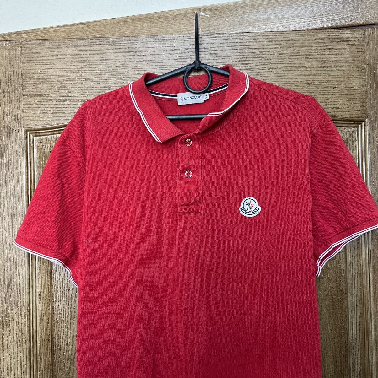 Moncler Moncler Polo T-Shirt Size US XL / EU 56 / 4 - 3 Thumbnail