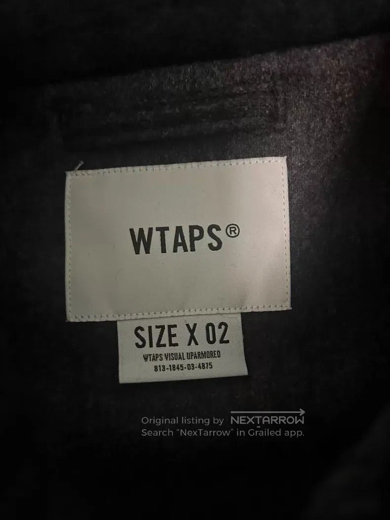 Wtaps Wtaps Wool Tweed Heavy Shirt, Green Size US M / EU 48-50 / 2 - 3 Thumbnail