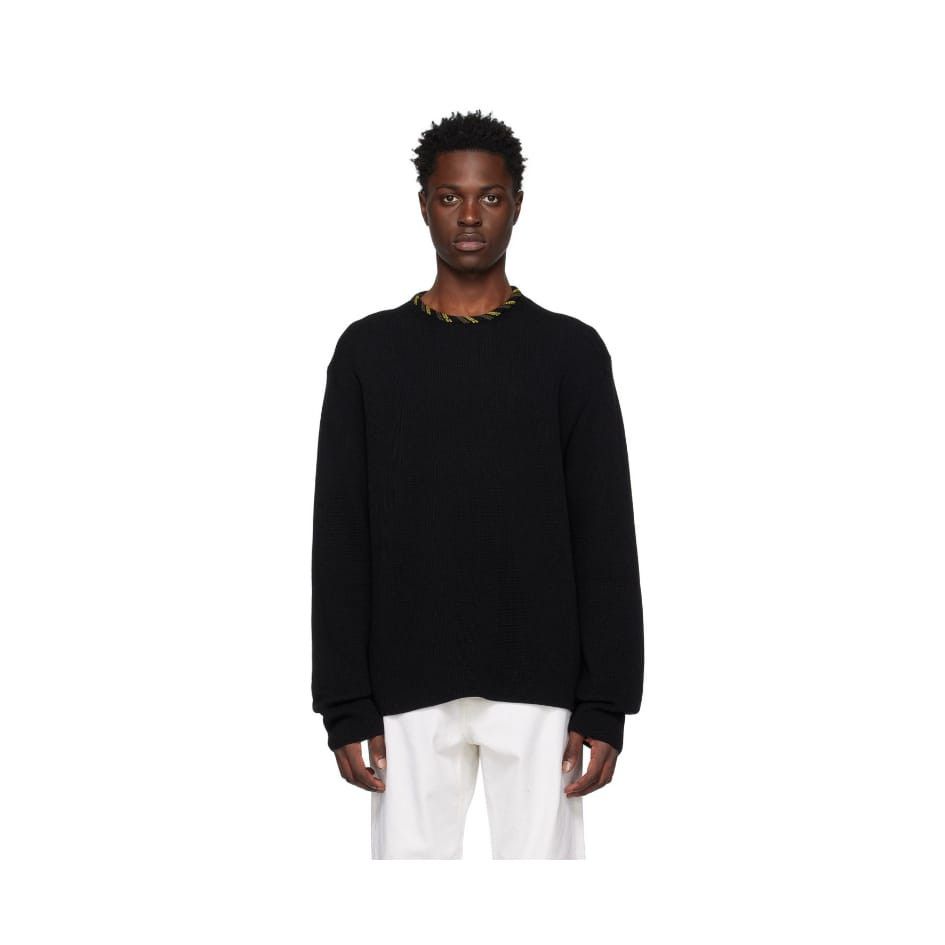 OAMC o1y0225 Crewneck Sweater in Black Size US S / EU 44-46 / 1 - 1 Thumbnail