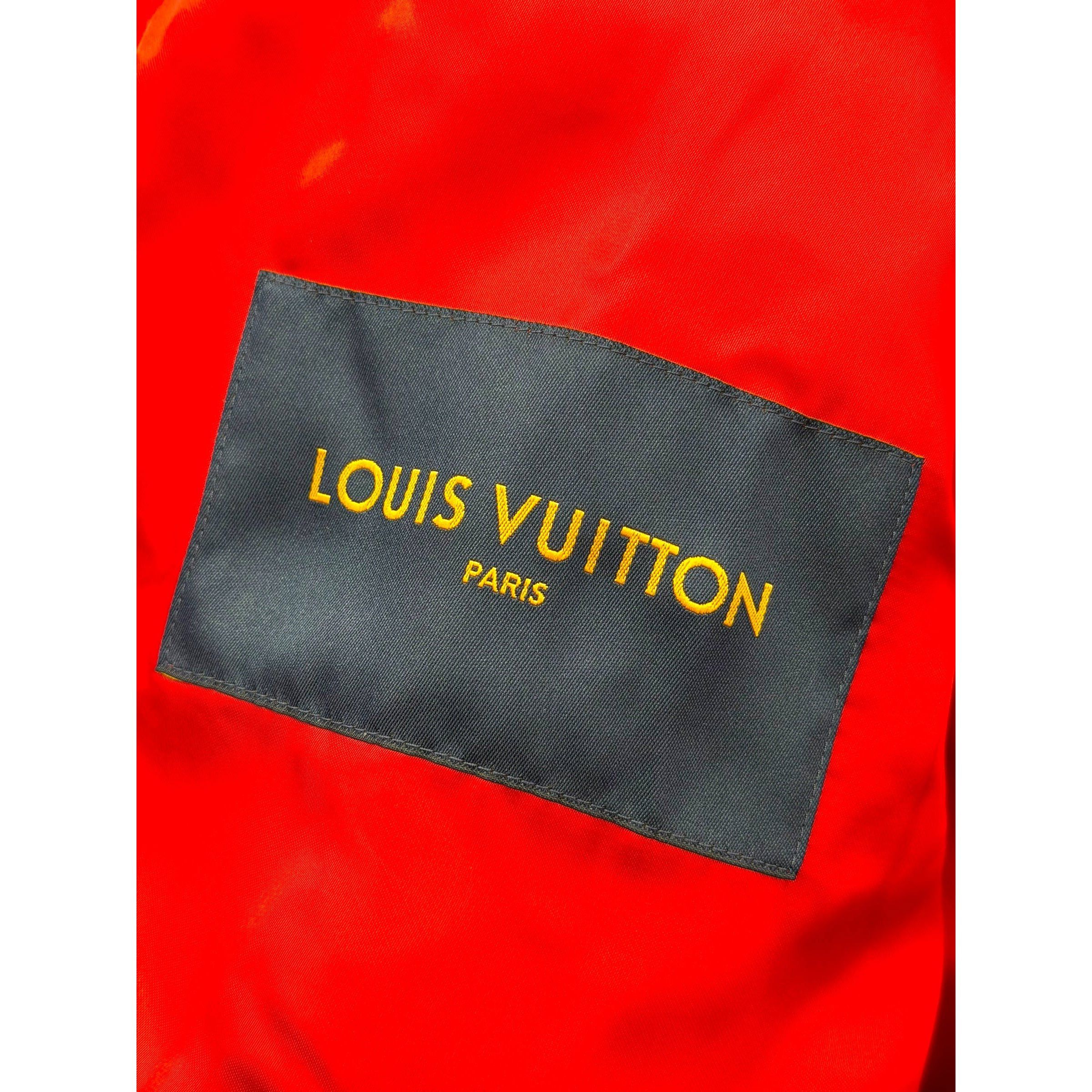Louis Vuitton Louis Vuitton Mix Leather Pearl/Crystal Varsity Blouson 52 ( Size US L / EU 52-54 / 3 - 8 Thumbnail