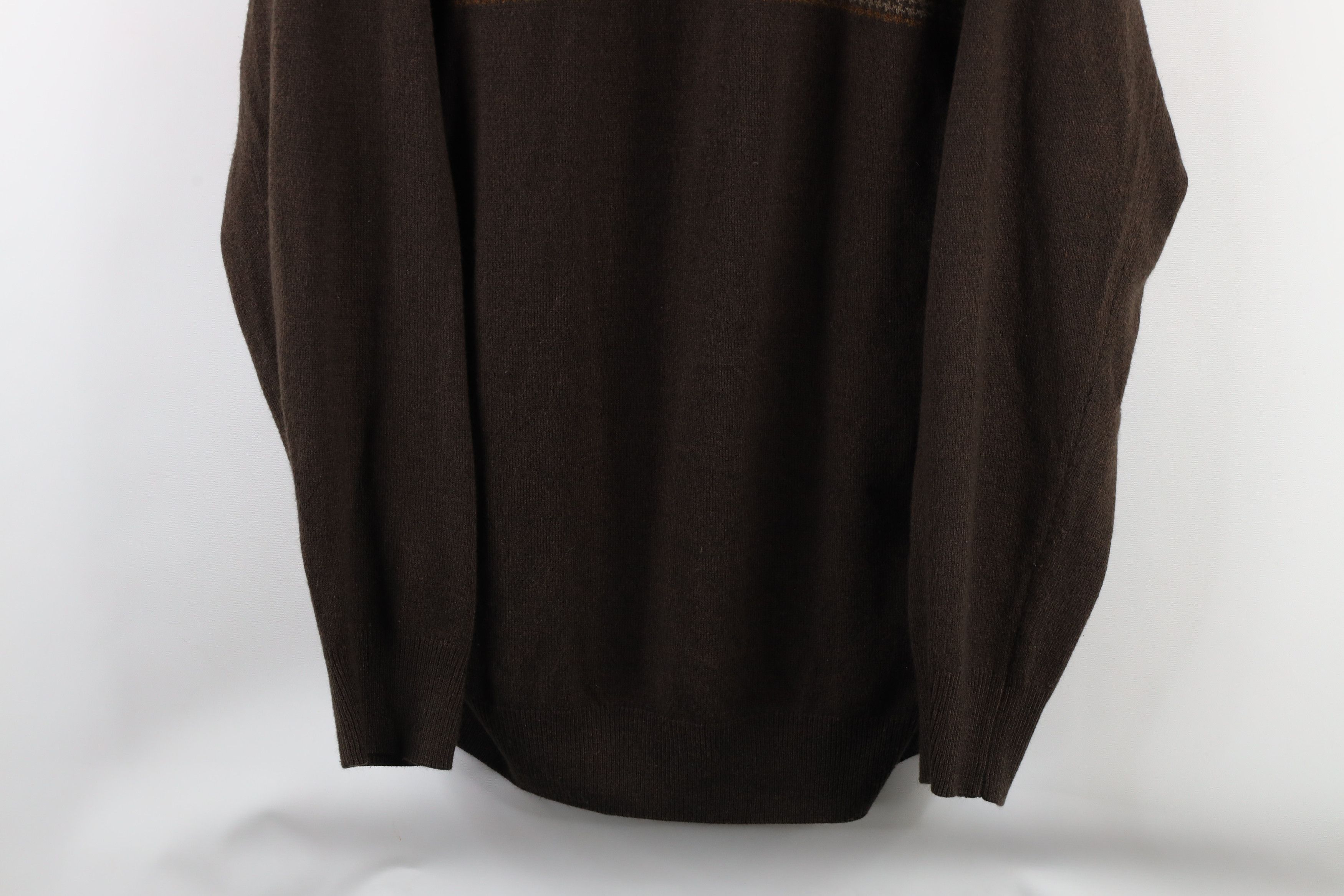 Vintage Vintage 90s Streetwear Knit Collared Pullover Sweater Size US XL / EU 56 / 4 - 3 Thumbnail