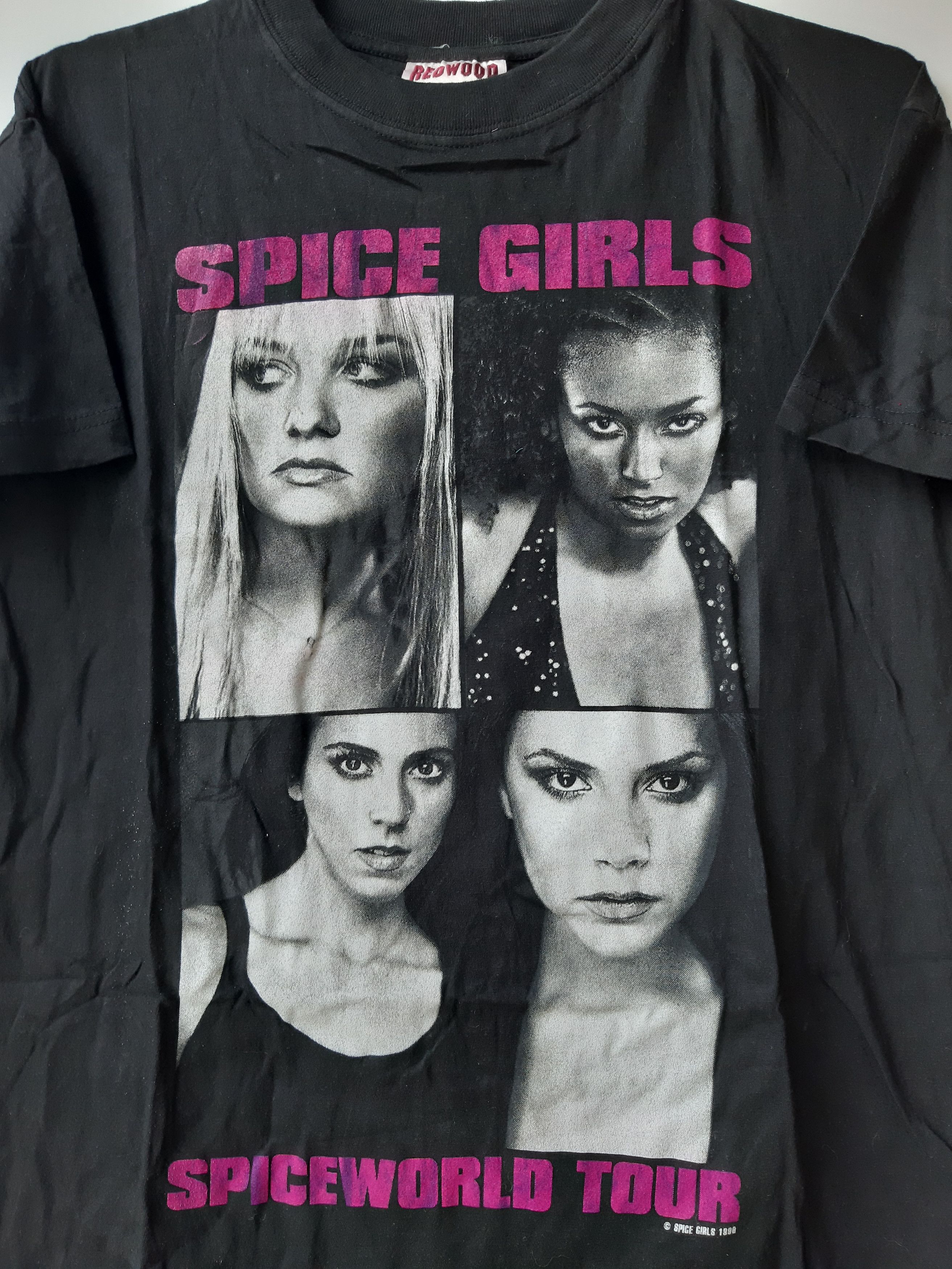 Band Tees × Rap Tees × Vintage Vintage 1998 Spice Girls Spiceworld Tour rap t-shirts Size US S / EU 44-46 / 1 - 2 Thumbnail
