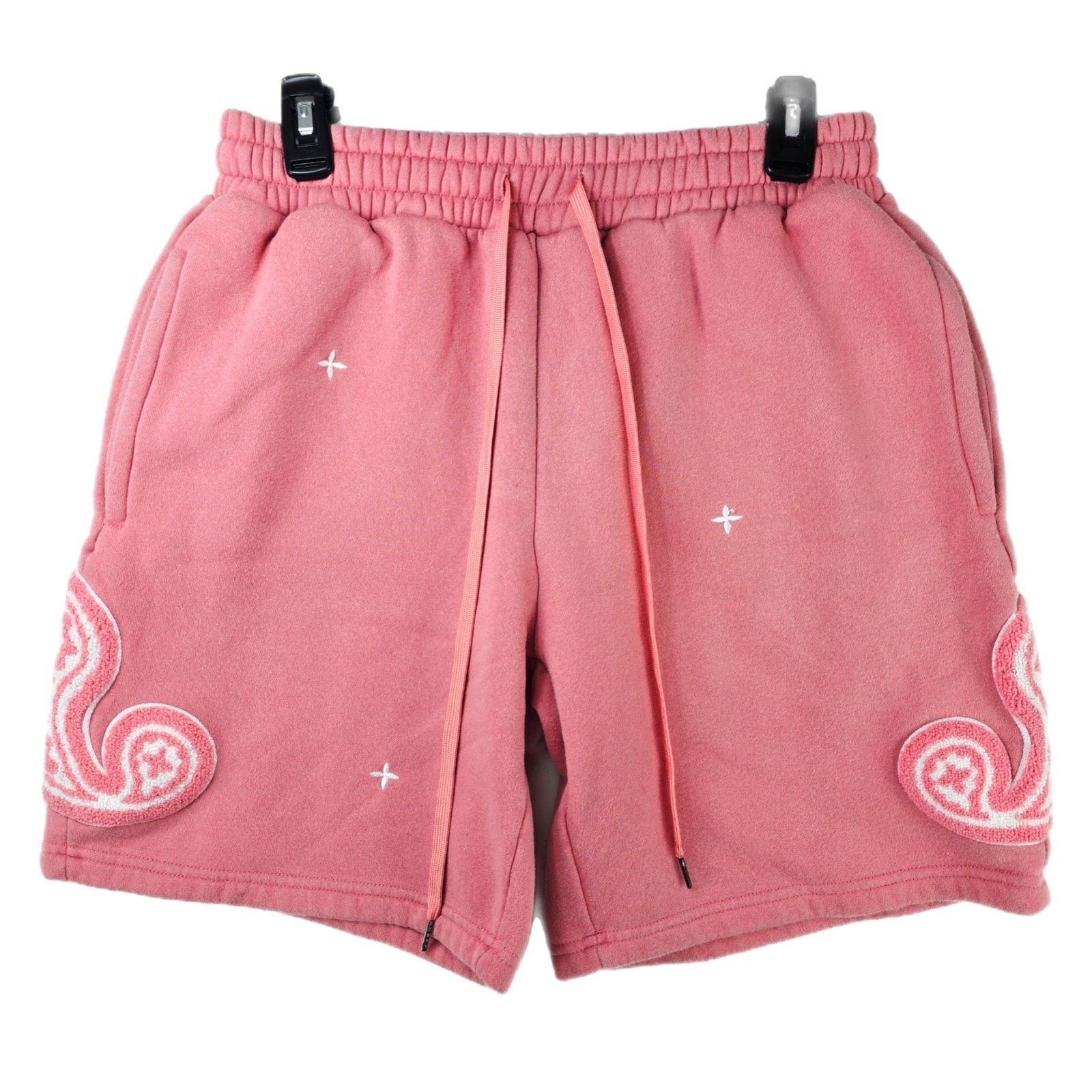 EPTM. EPTM Sweat Shorts Small Pink Paisley Embroidered Streetwear Size US 30 / EU 46 - 1 Thumbnail