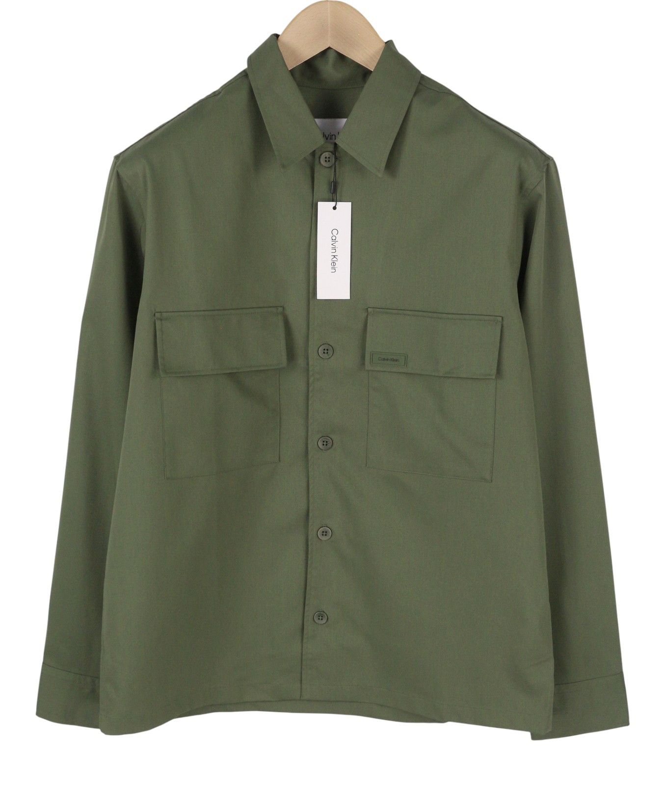 Calvin Klein MINIMAL TWILL TAIL S Green Patch Pocket 87676 Size US S / EU 44-46 / 1 - 1 Thumbnail