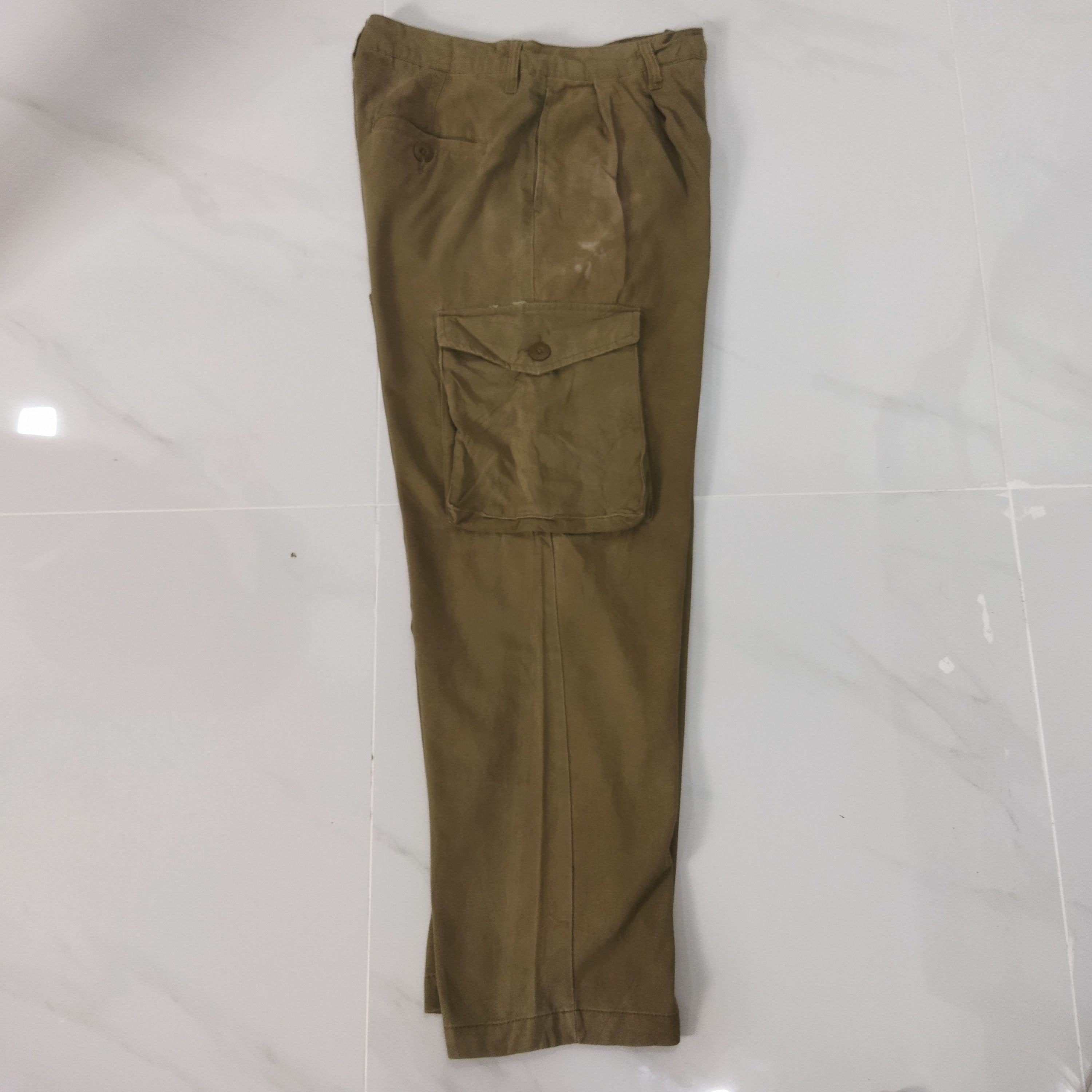 Japanese Brand JAPANESE BRAND BAGGY CARGO PANTS Size US 30 / EU 46 - 12 Thumbnail