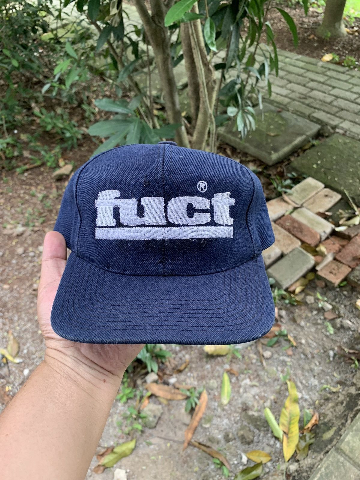 FUCT Vintage Very Rare 90s FUCT Sample OG Logo Hat Cap Size ONE SIZE - 1 Thumbnail