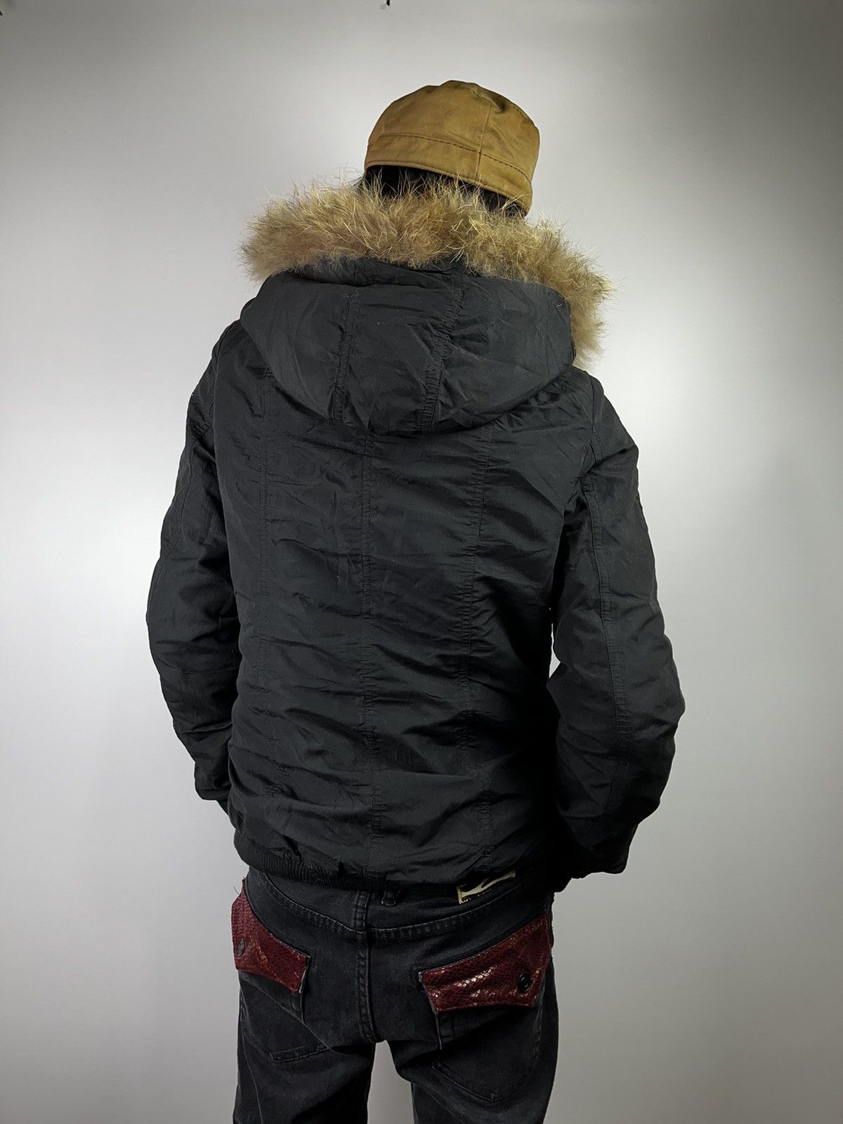 If Six Was Nine Fur jacket down puffer jacket bondage ganancia japan Size US M / EU 48-50 / 2 - 4 Thumbnail