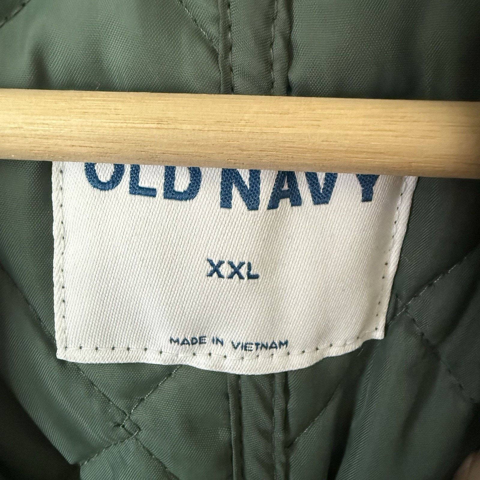 Old Navy Old Navy Quilted Long Hooded Preppy Chore Minimalist Jacket Size XXL / US 16-18 / IT 52-54 - 4 Thumbnail