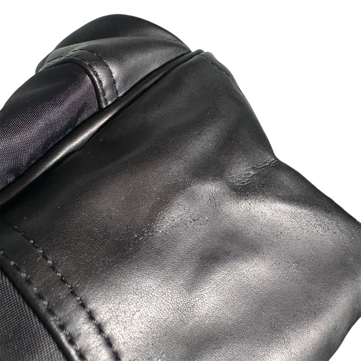 Y's × Yohji Yamamoto Yohji Yamamoto Y’saccs Leather / Nylon Crossbody Bag Size ONE SIZE - 10 Thumbnail