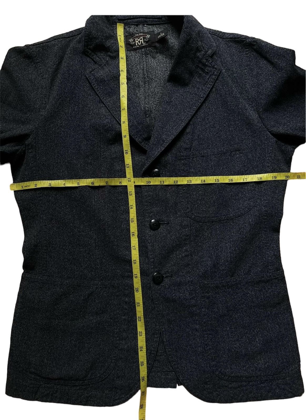 RRL Ralph Lauren RRL RALPH LAUREN SALT AND PEPPER LIGHT JACKET Size US S / EU 44-46 / 1 - 11 Thumbnail