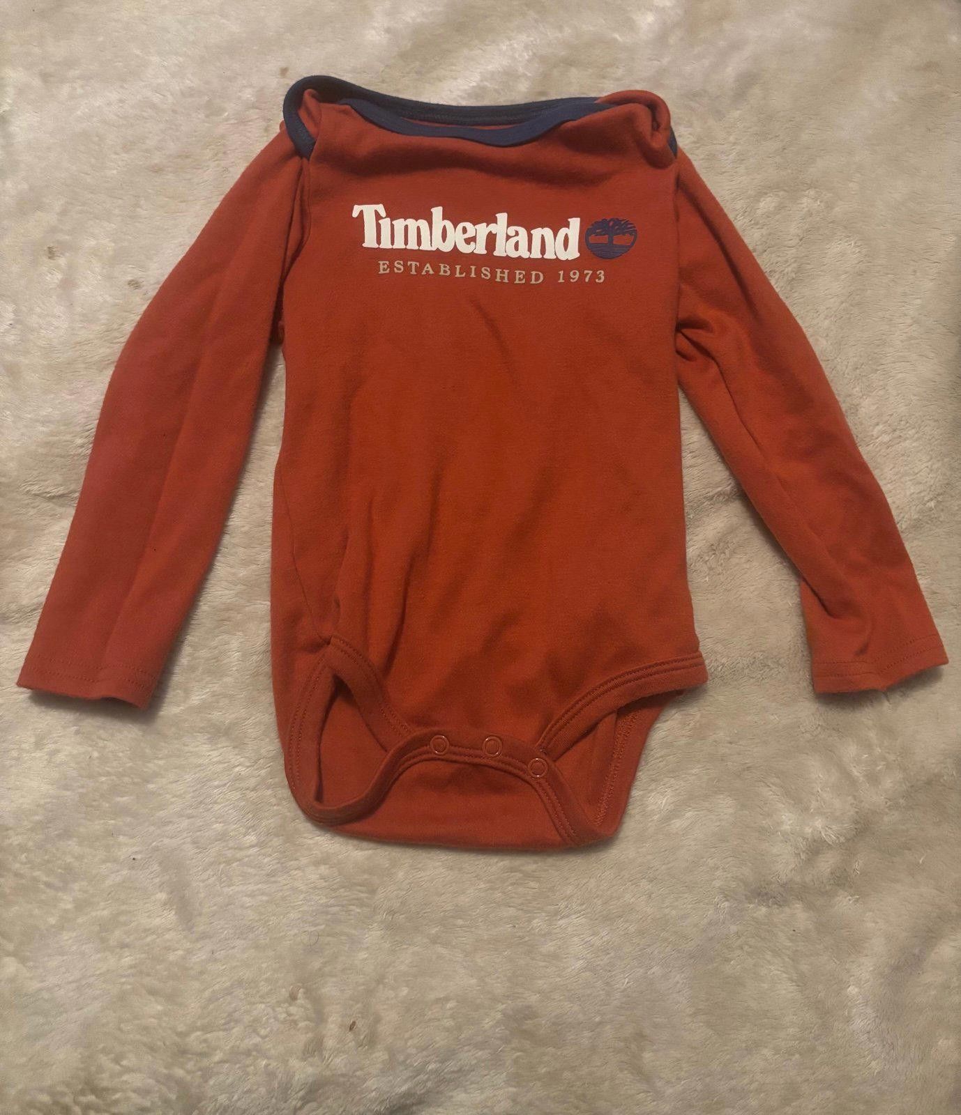 Timberland Timberland Orange 18 Month Onesie Size ONE SIZE - 1 Thumbnail
