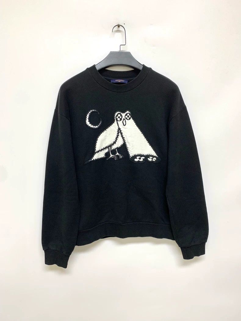Louis Vuitton Louis Vuitton Owl Embroidered Hoodie Size US XL / EU 56 / 4 - 1 Thumbnail
