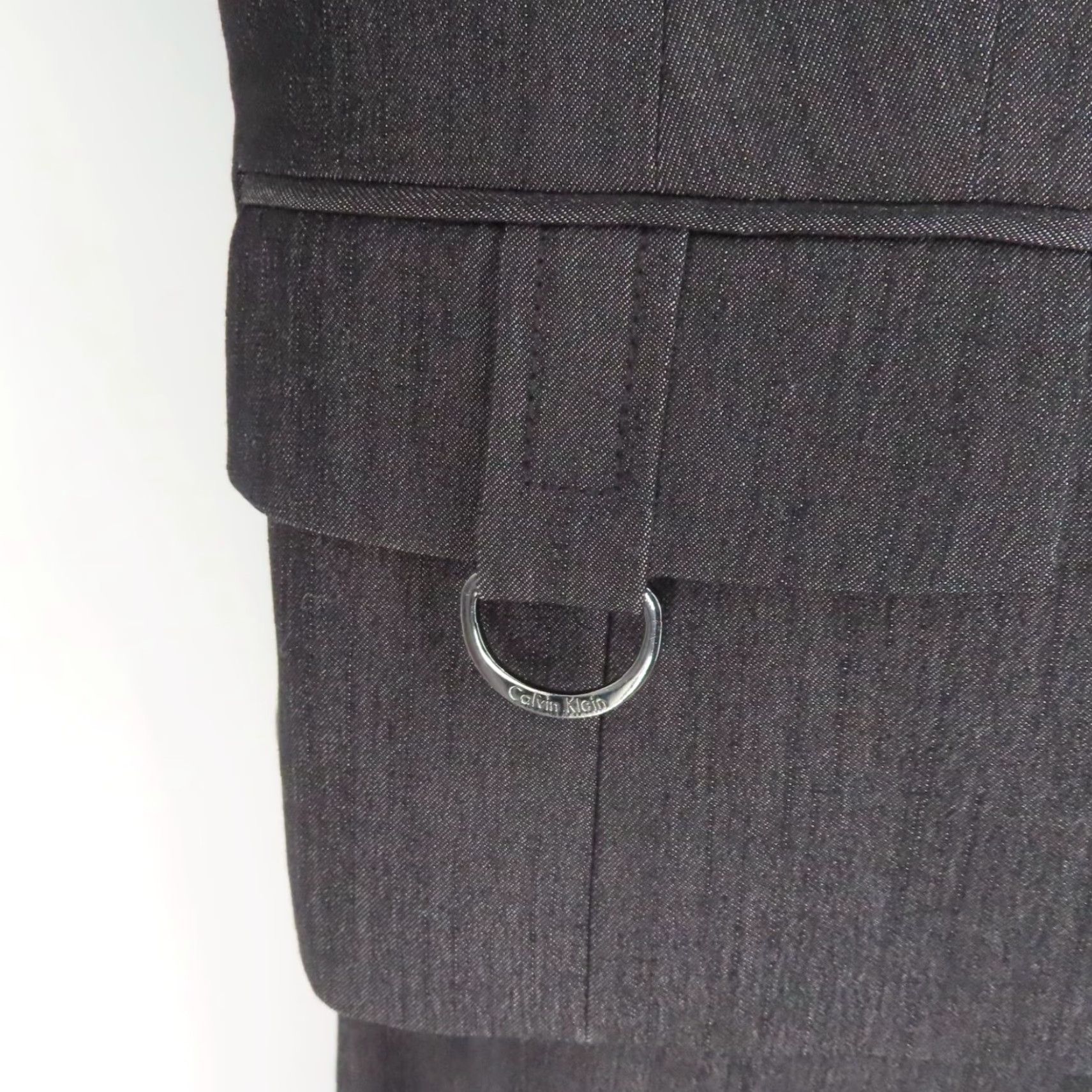 Calvin Klein Calvin Klein Women 10 Skirt Suit Jacket Blazer 3 Button Formal Workwear Ready Multicolor Set 2 Piece Size 32" / US 10 / IT 46 - 4 Thumbnail