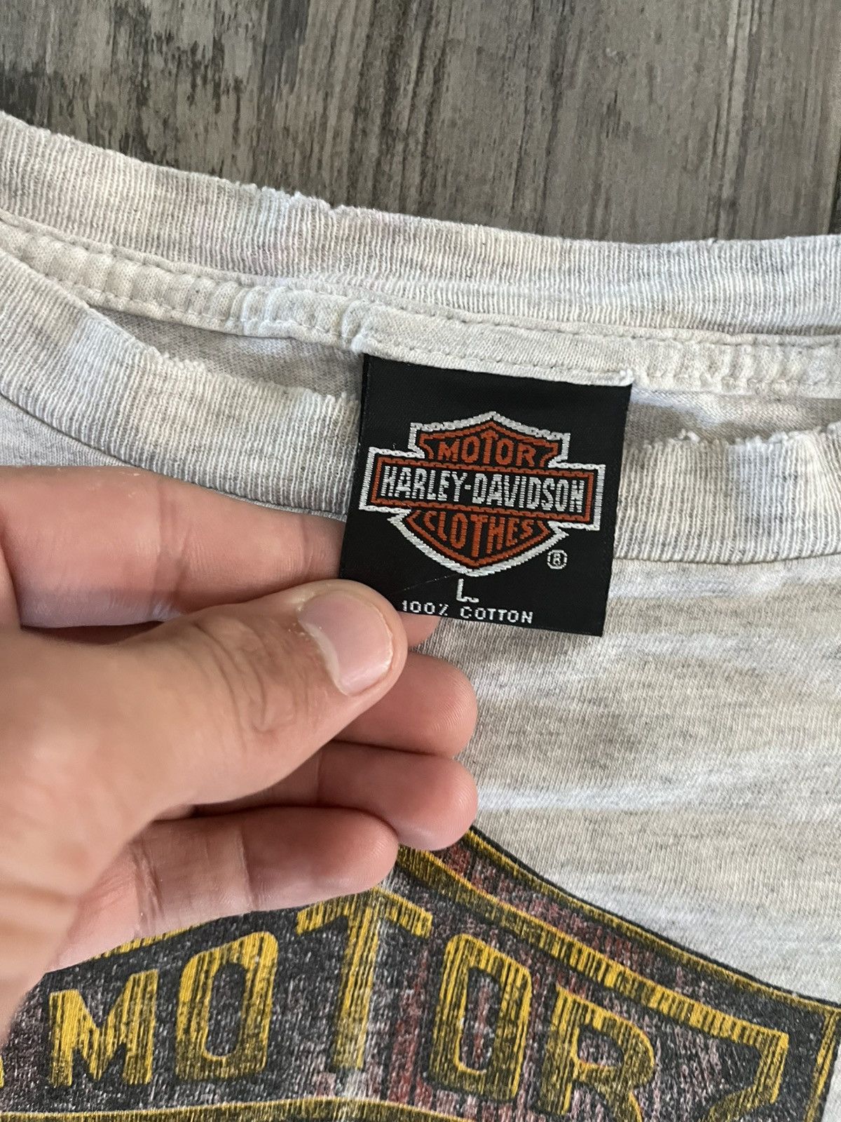 Harley Davidson Vintage 90s Western Harley Davidson Tee Size US L / EU 52-54 / 3 - 2 Thumbnail