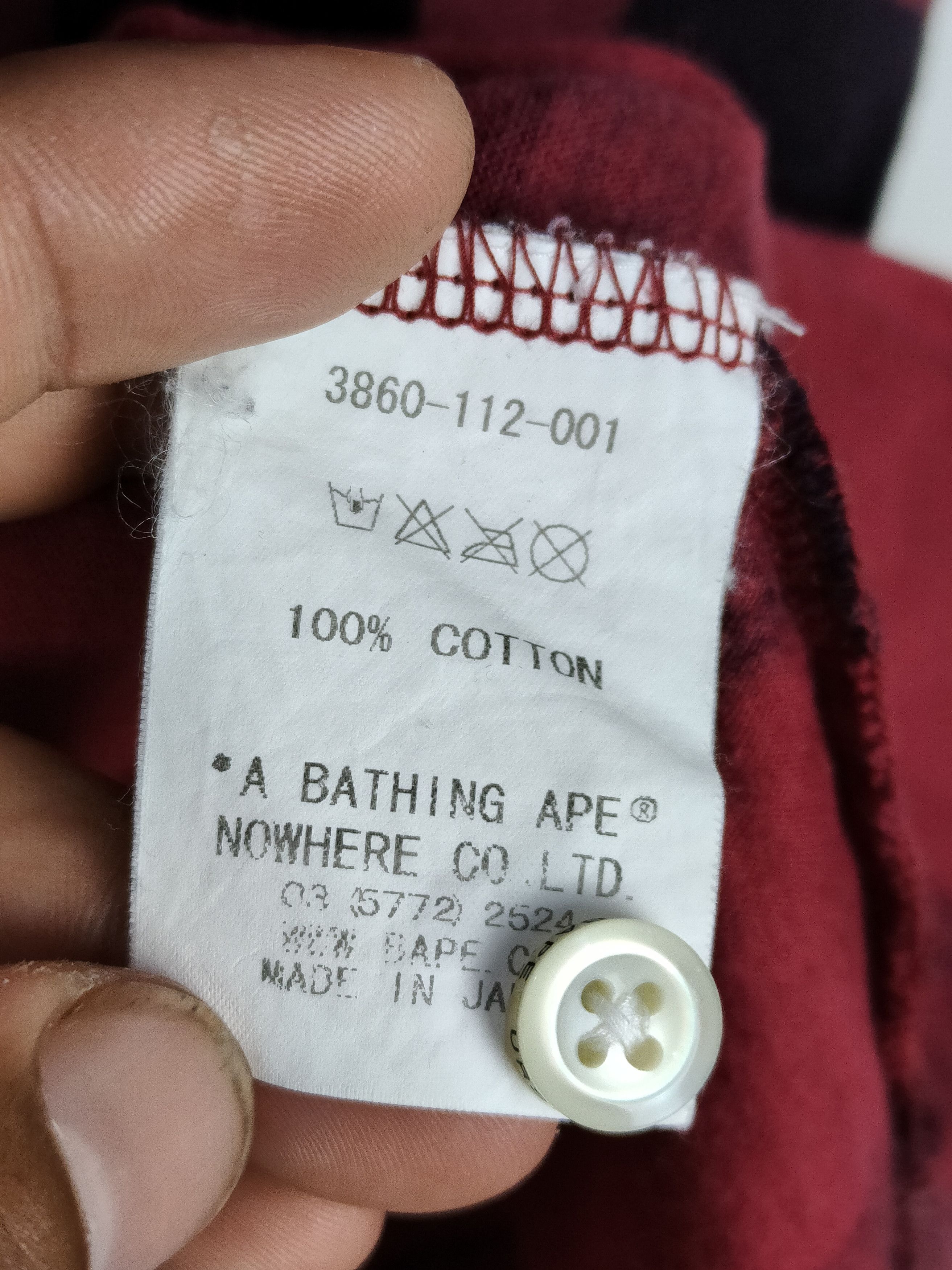 Bape Ursus Bape by A Bathing Ape Polo Shirt Size US M / EU 48-50 / 2 - 7 Thumbnail