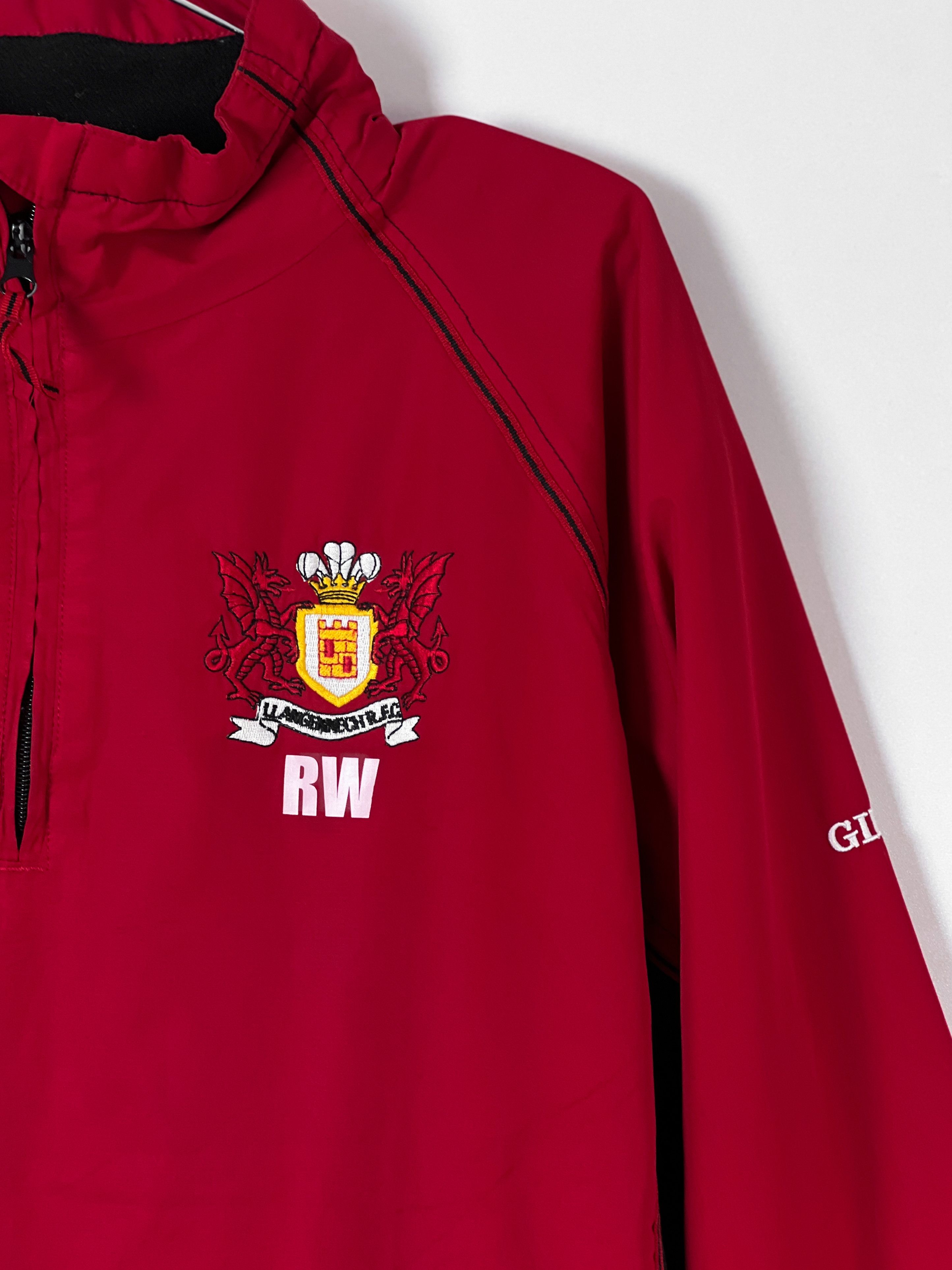 Other Gilbert x Wrexham RFC 1/4 Zip Training Jacket (2010-2011) Size US L / EU 52-54 / 3 - 3 Thumbnail