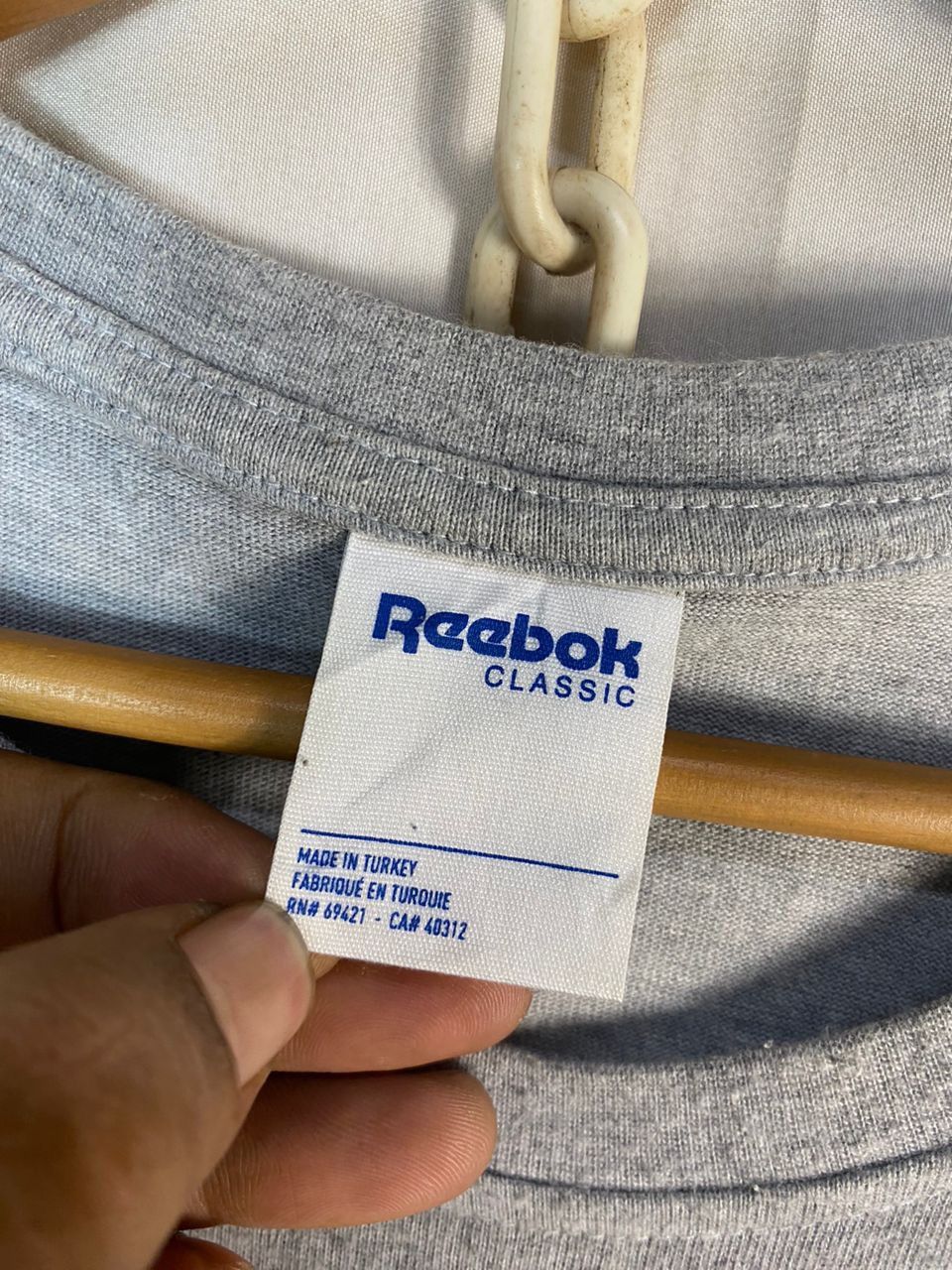 Reebok Vintage Reebok classic printed tshirt Size US L / EU 52-54 / 3 - 5 Thumbnail