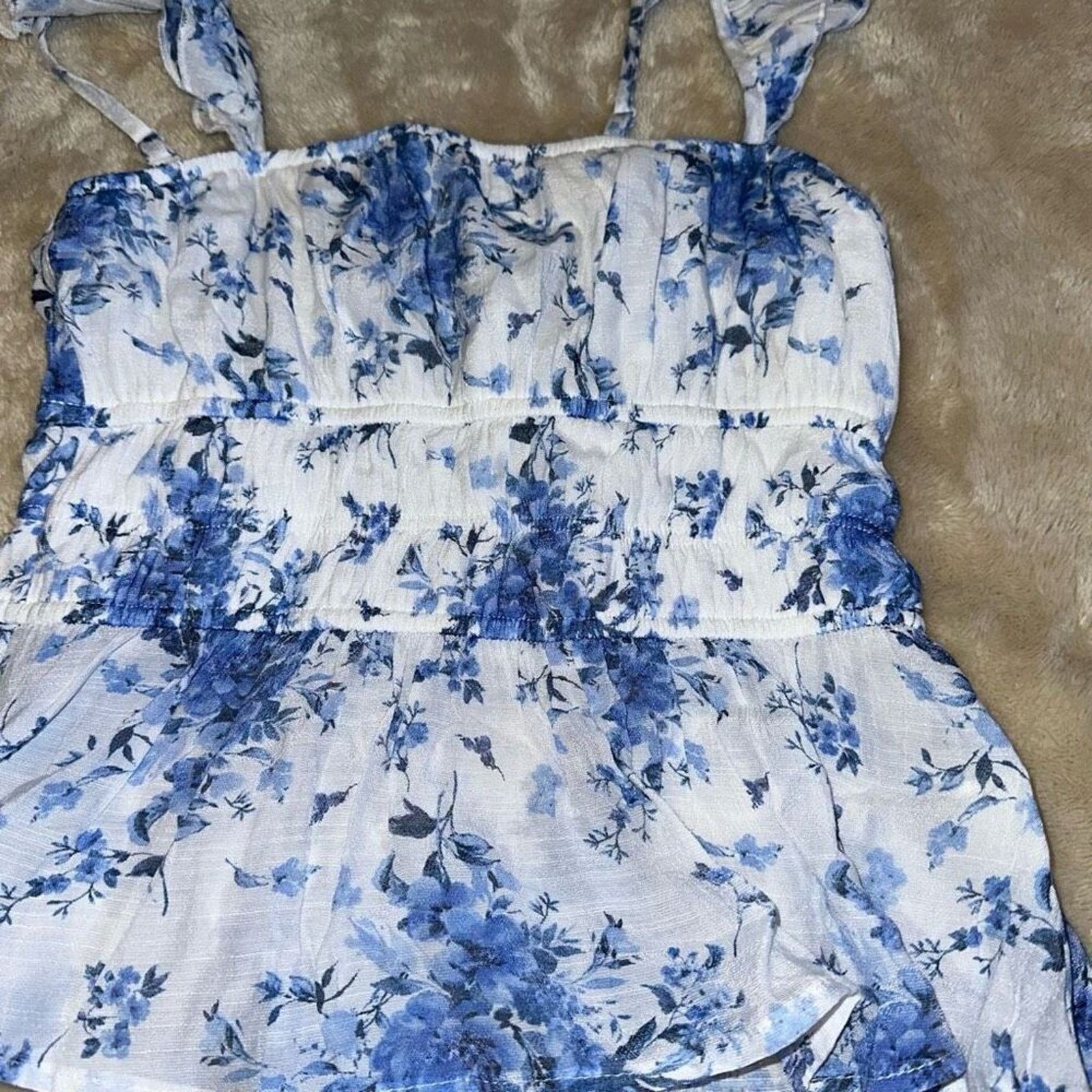 Other Miami Blue Floral Tank Top | Sz S Size S / US 4 / IT 40 - 3 Thumbnail